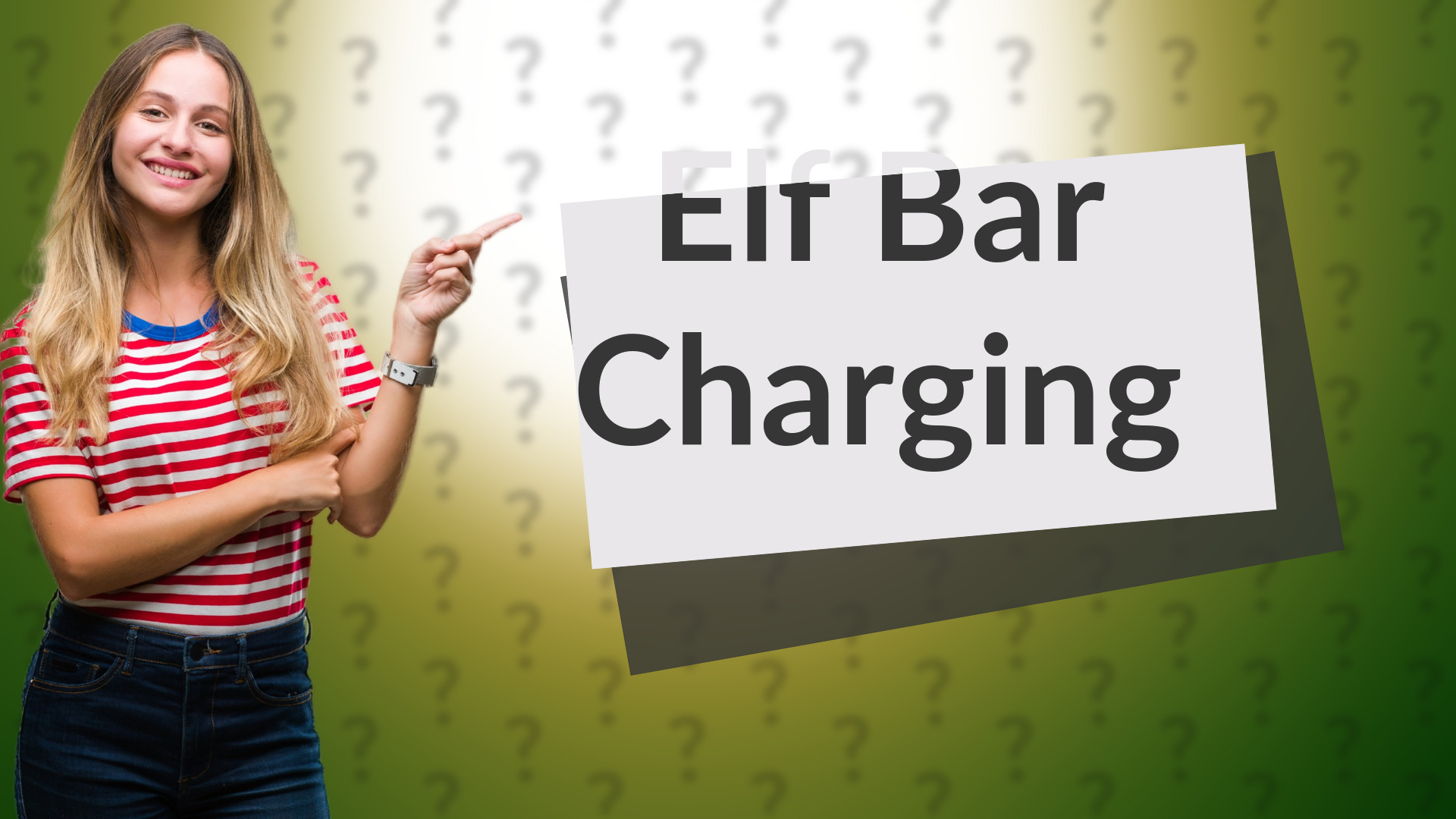 Elf Bar Charging