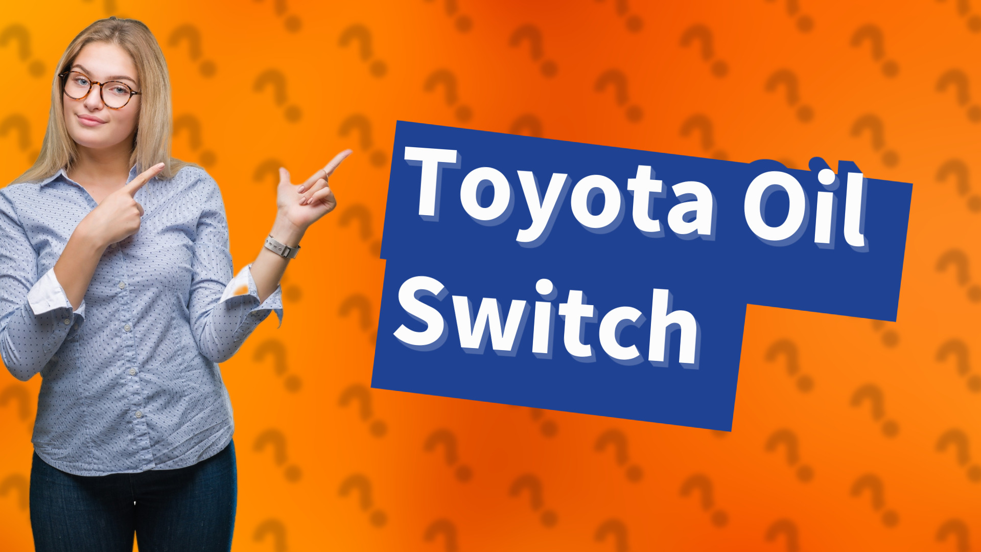Toyota Oil Switch
