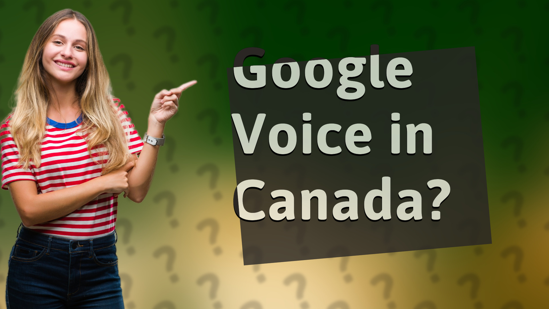 Google Voice in Canada?