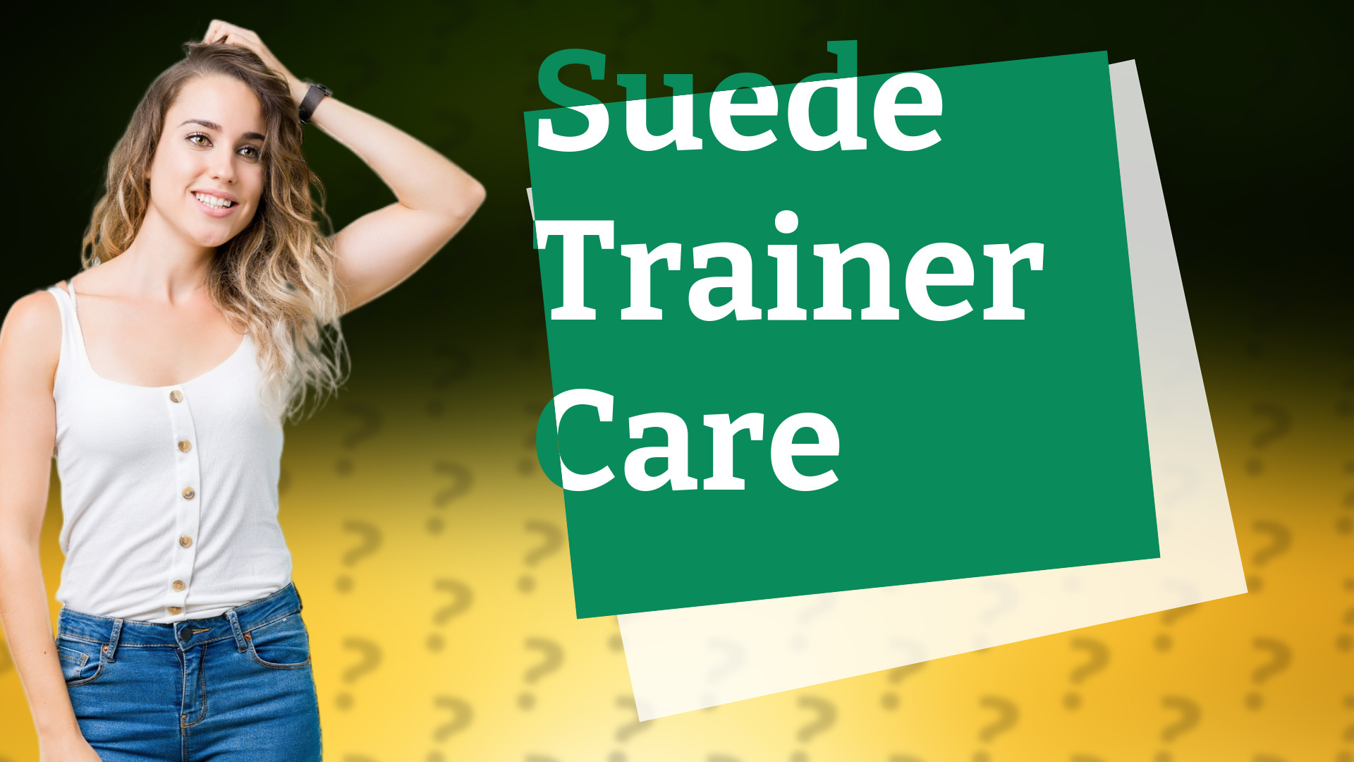 Suede Trainer Care