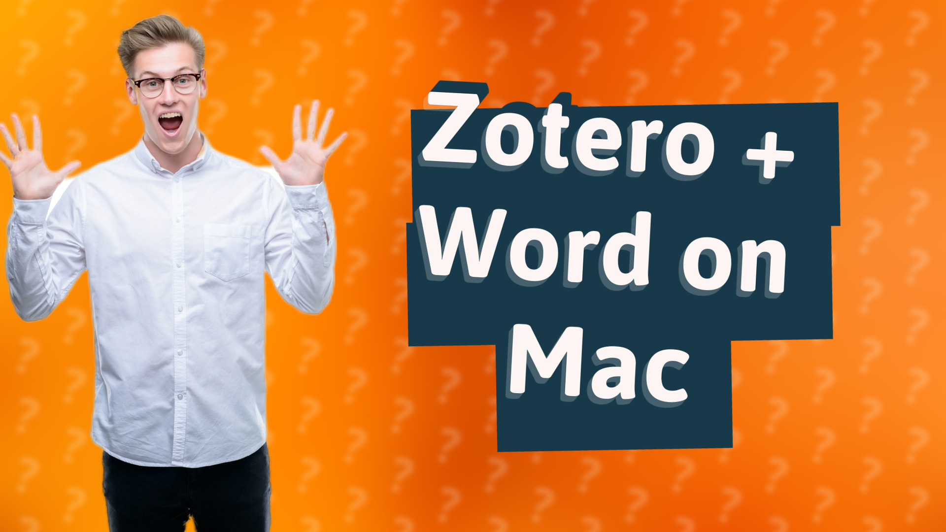 Zotero + Word on Mac
