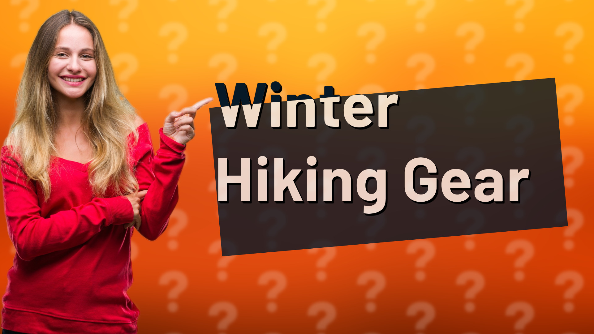Winter Hiking Gear