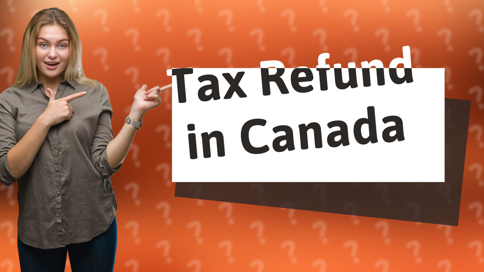 Tax Refund in Canada