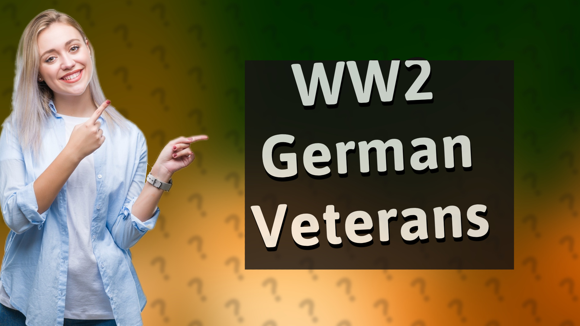 WW2 German Veterans