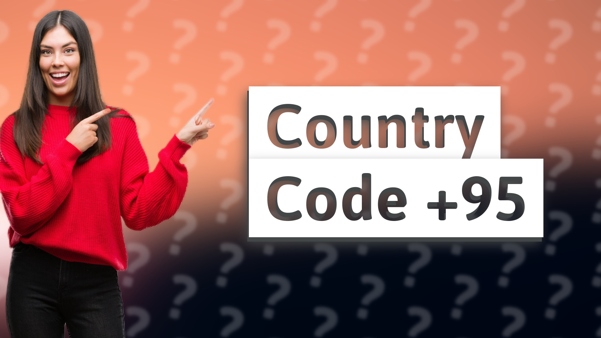 Country Code +95