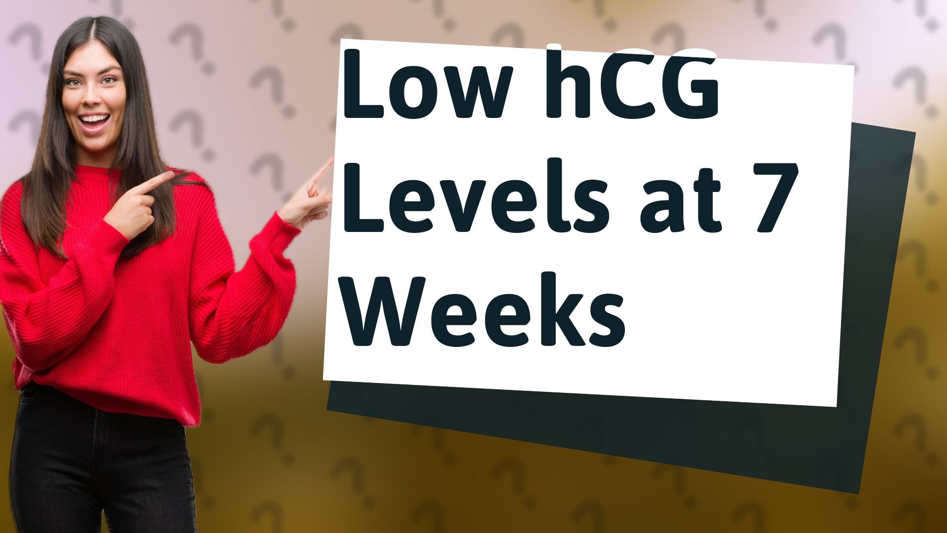 Low hCG Levels at 7 Weeks