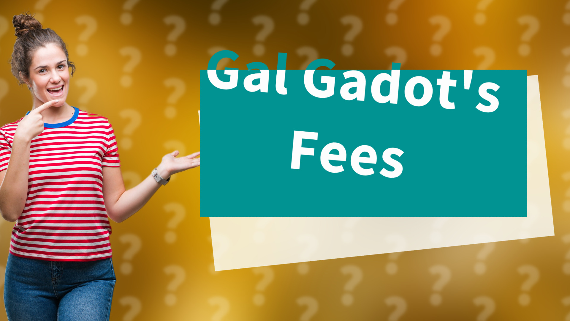 Gal Gadot's Fees