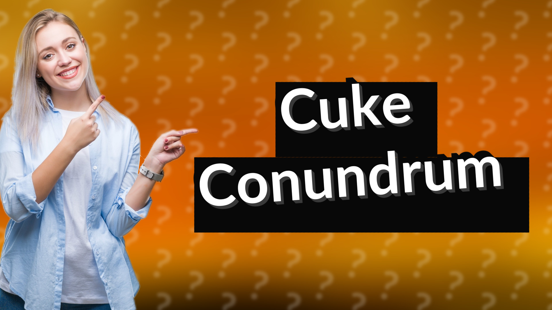 Cuke Conundrum
