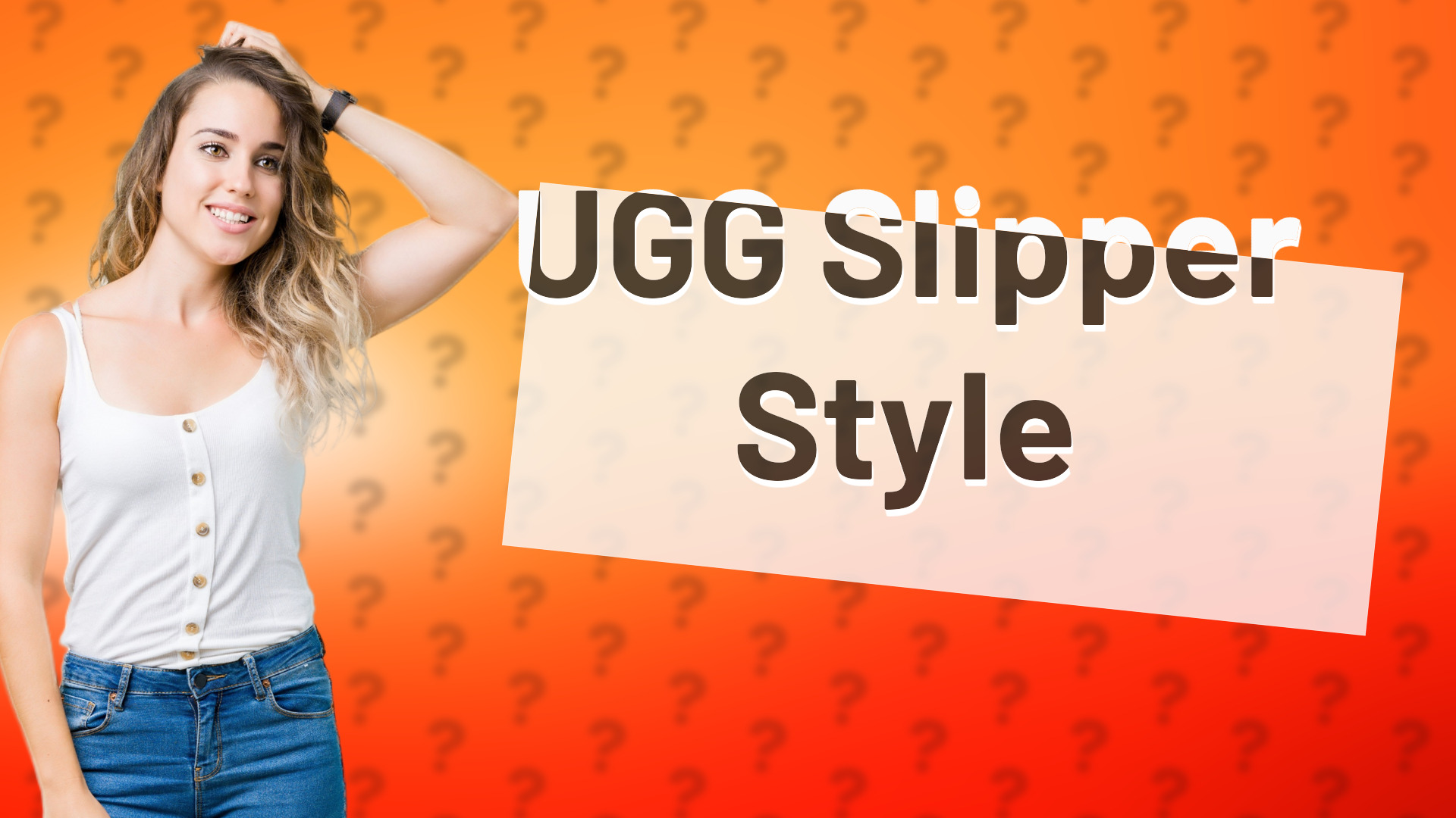 UGG Slipper Style