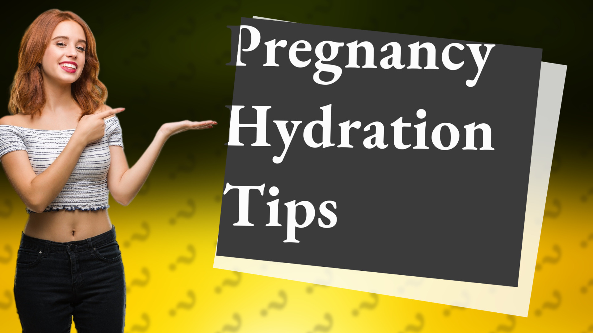 Pregnancy Hydration Tips