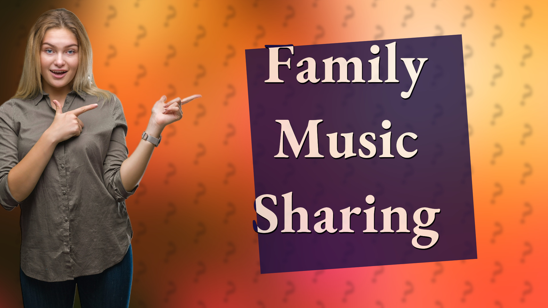 Family Music Sharing
