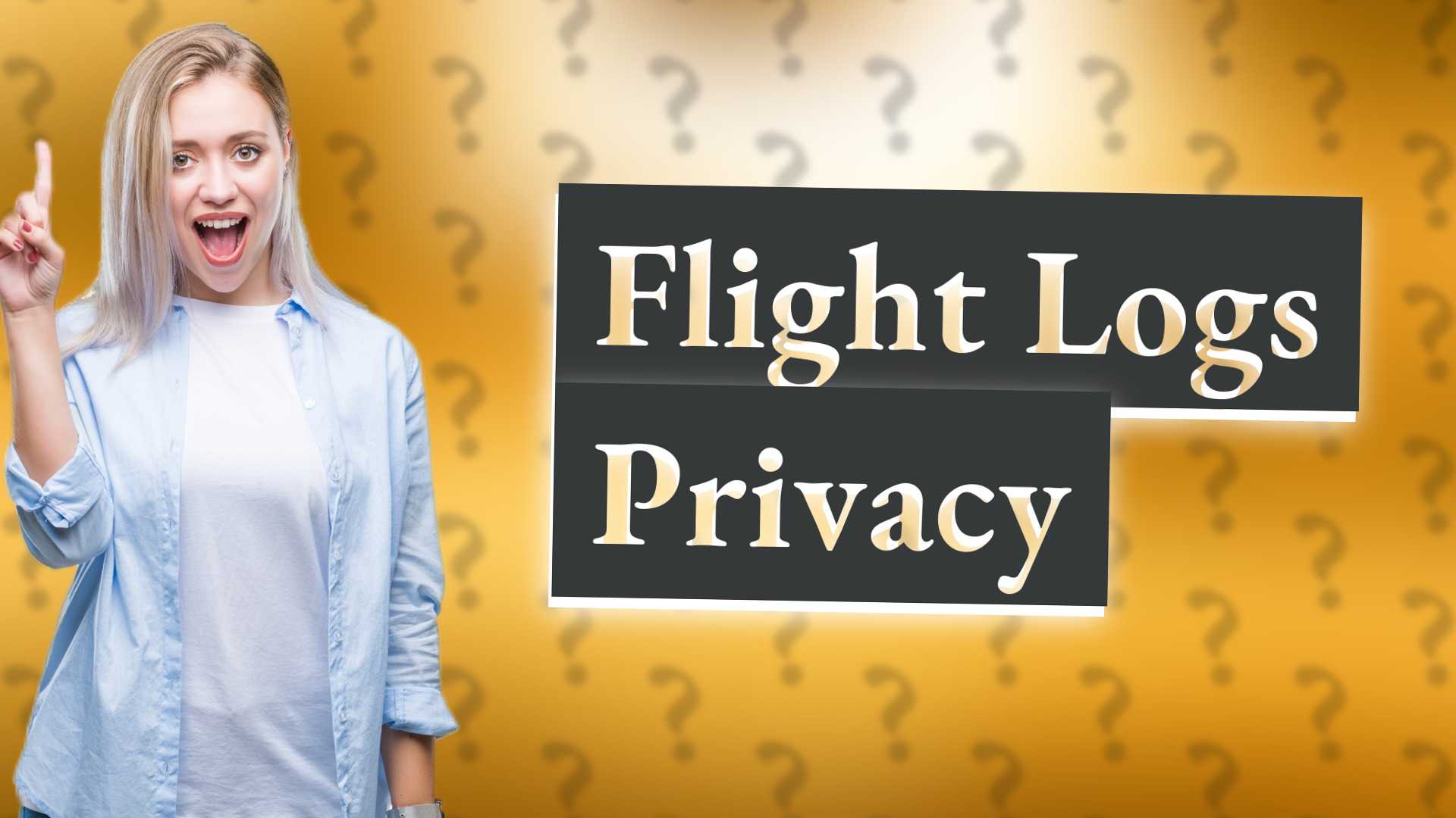 Flight Logs Privacy