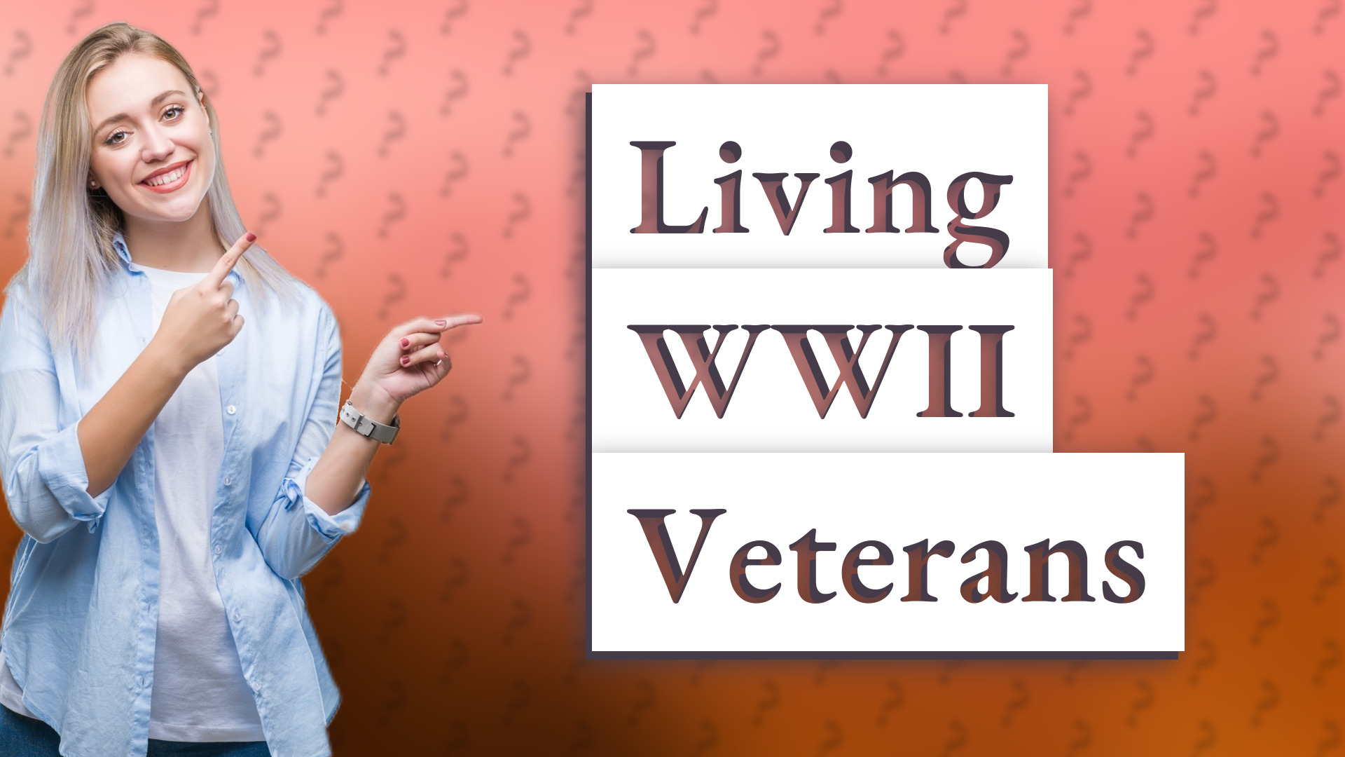 Living WWII Veterans