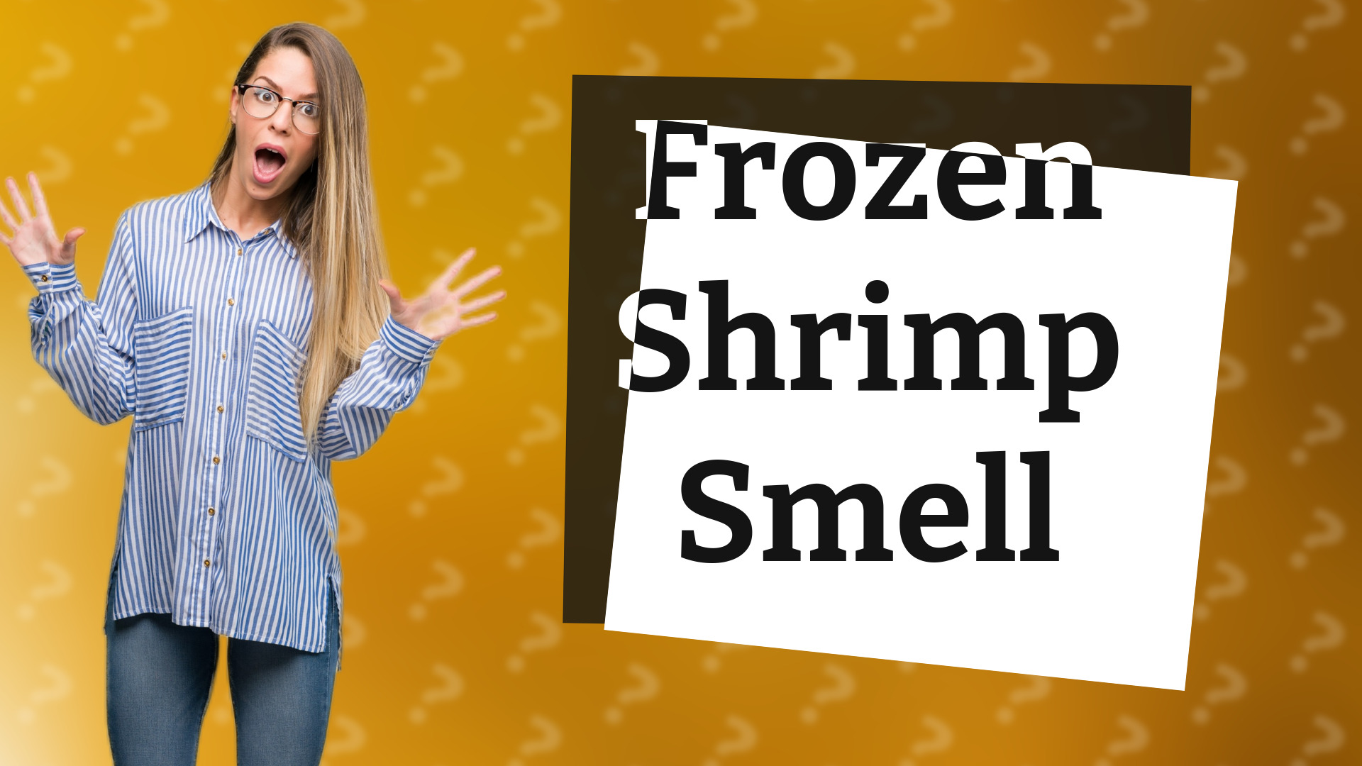 Frozen Shrimp Smell