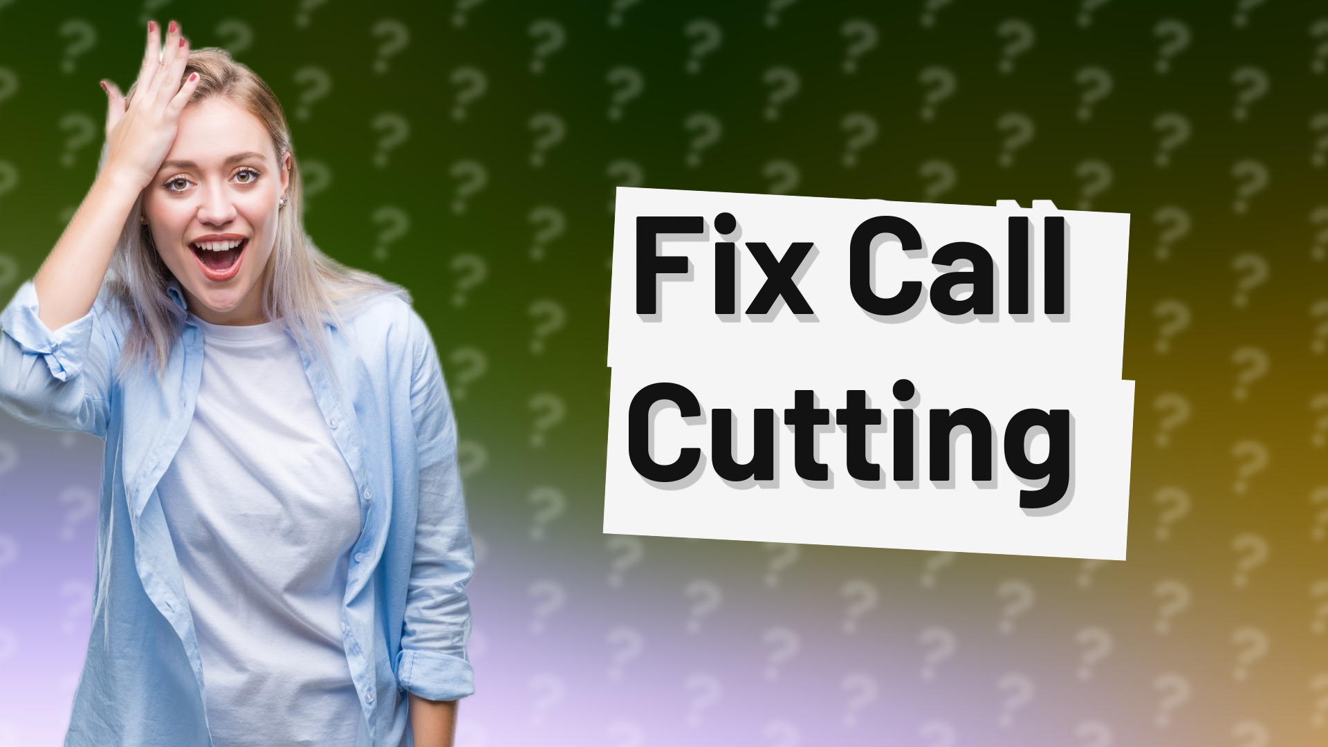 Fix Call Cutting