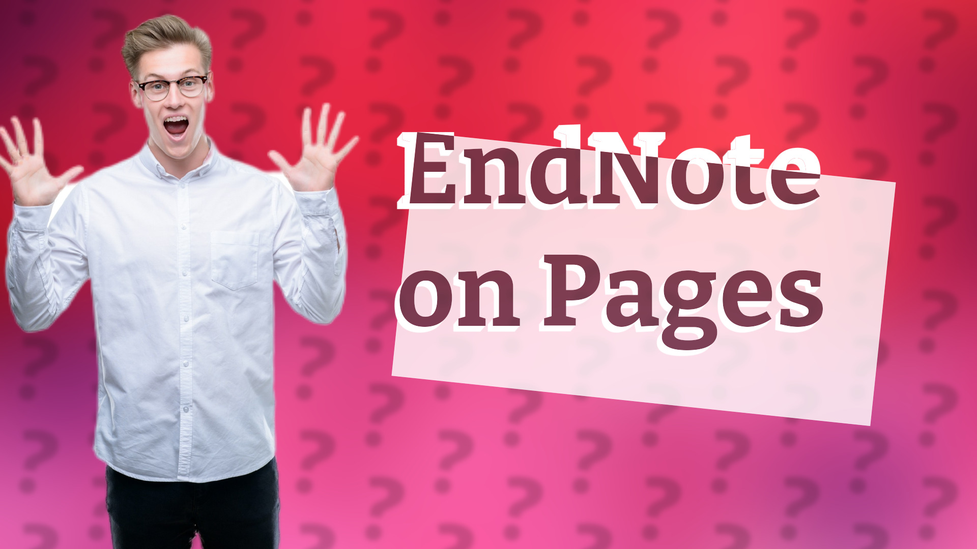 EndNote on Pages