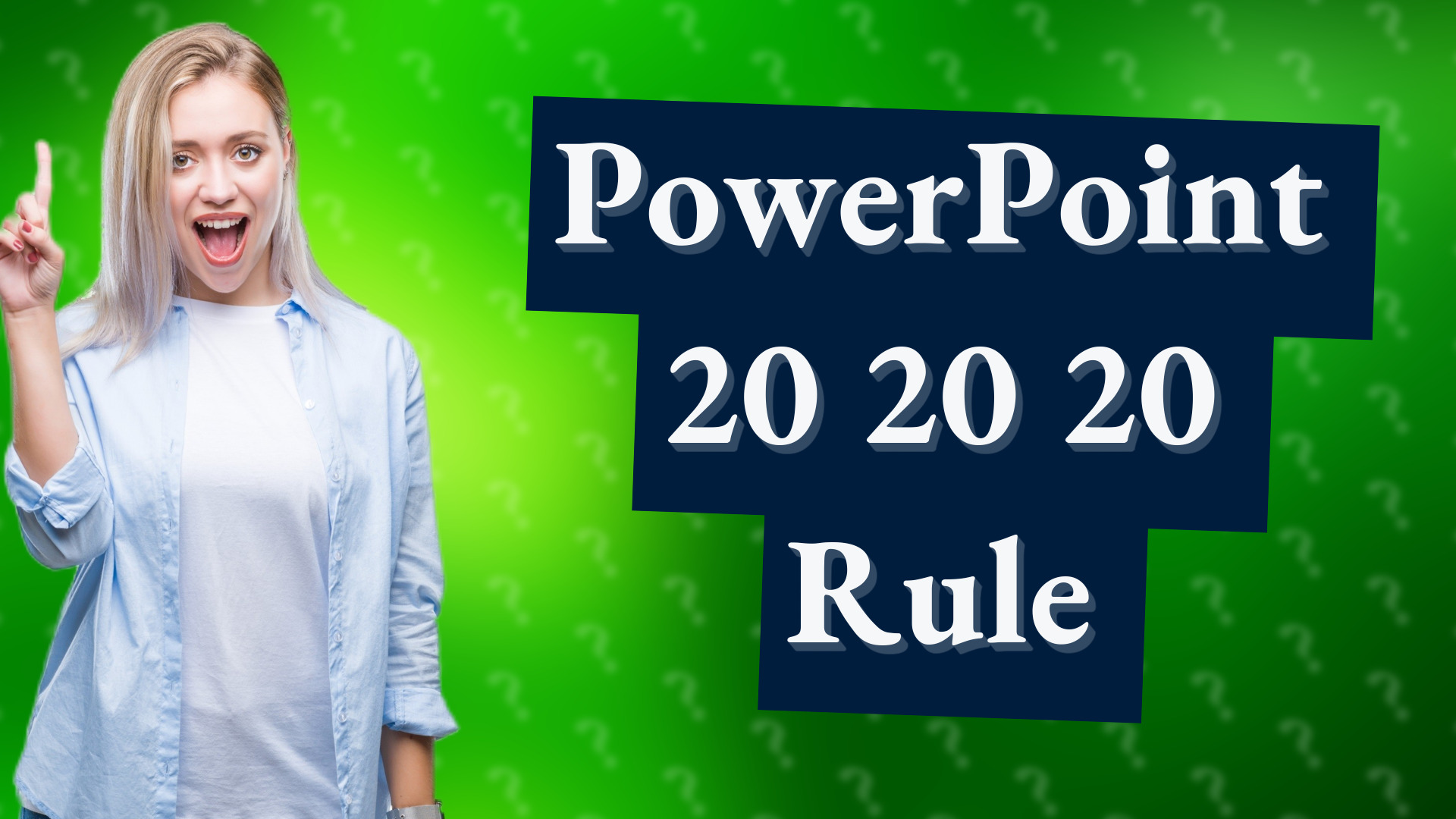 PowerPoint 20 20 20 Rule