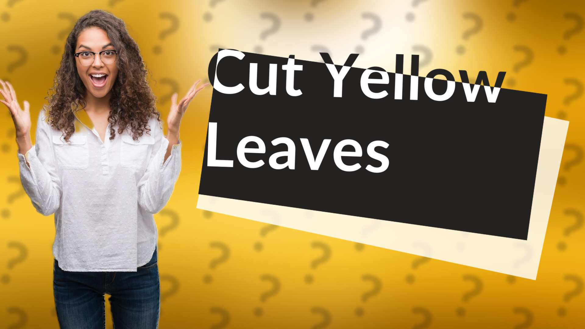 Cut Yellow Leaves