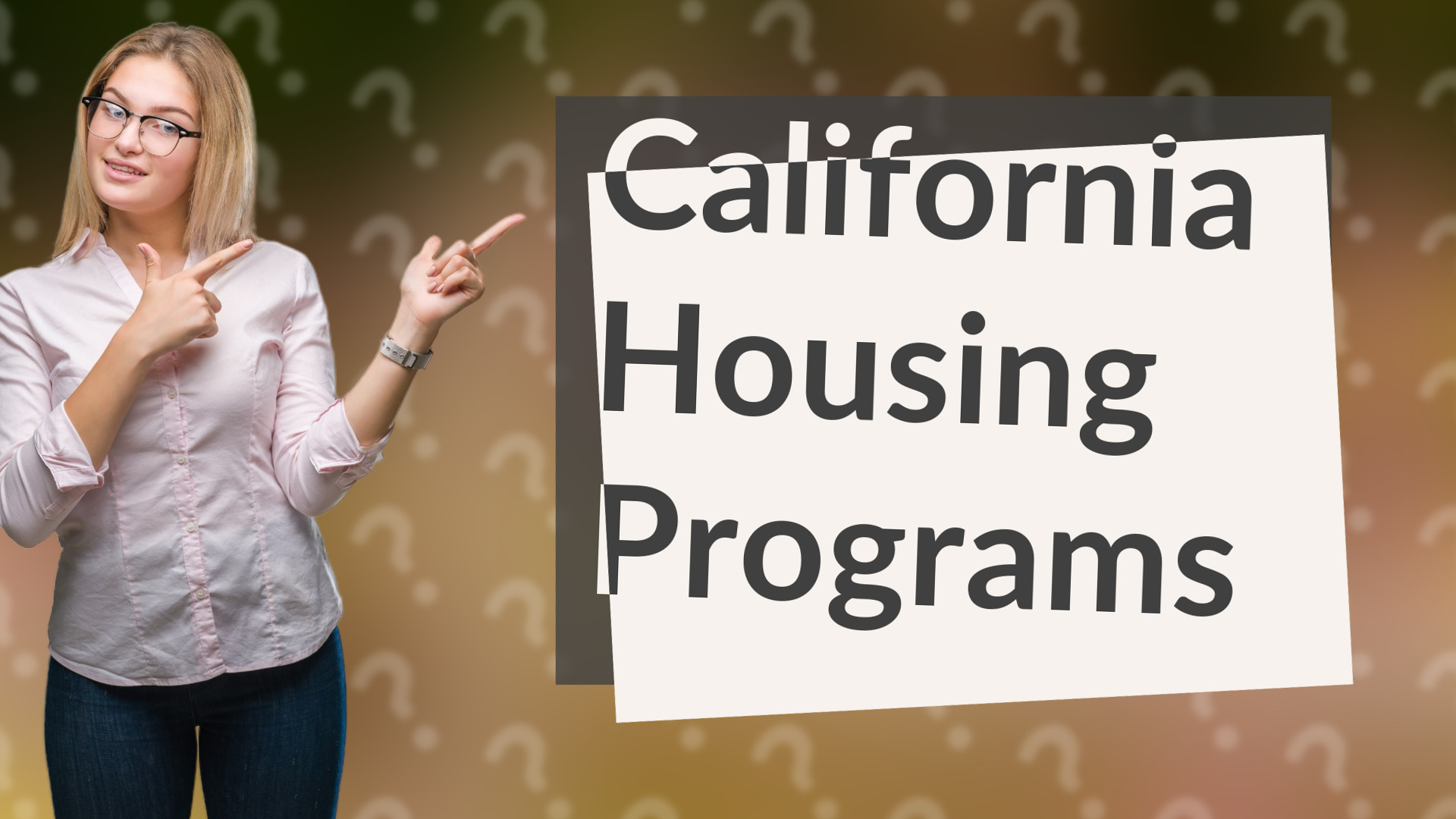 California Housing Programs
