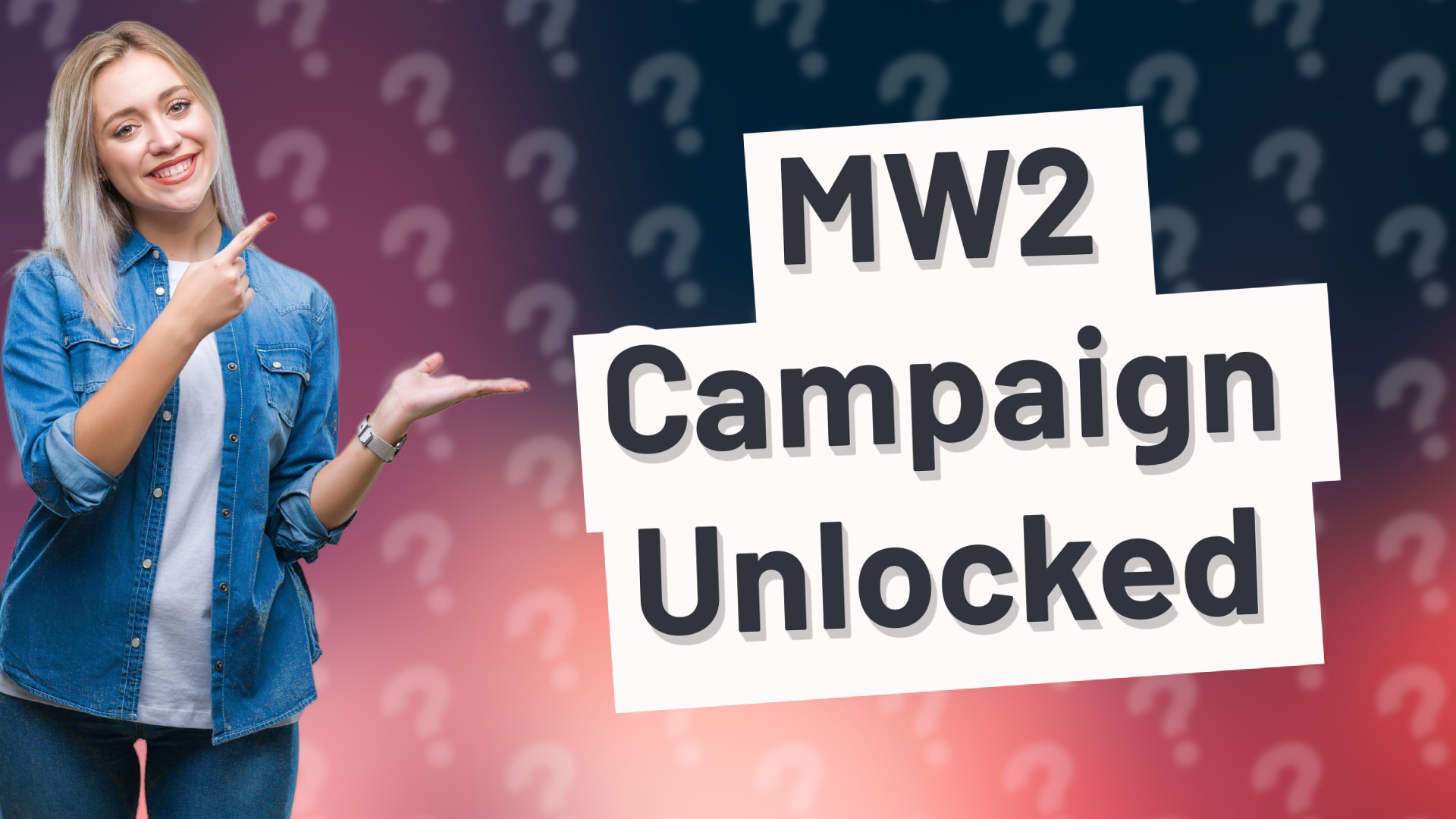 MW2 Campaign Unlocked