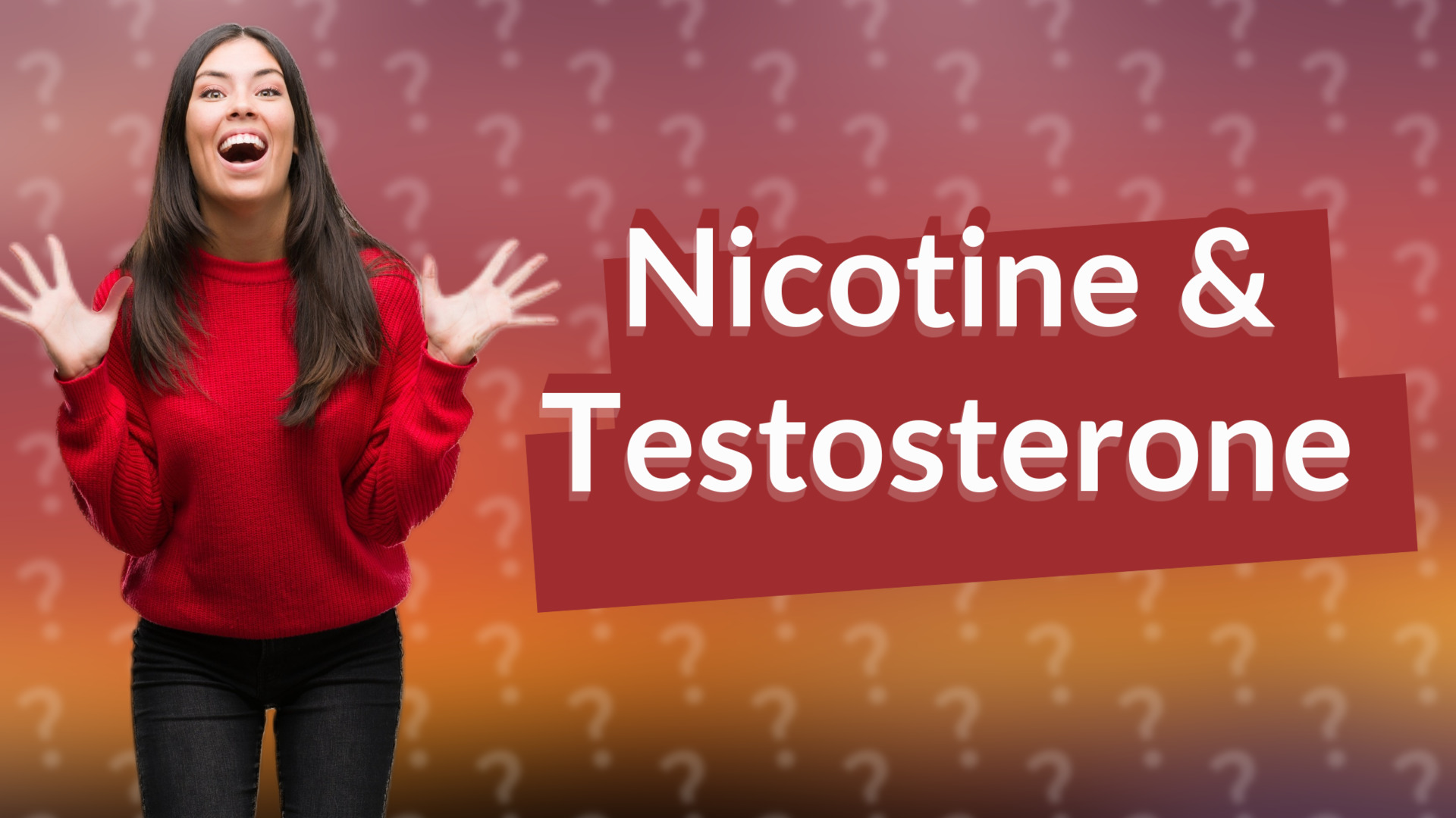 Nicotine & Testosterone