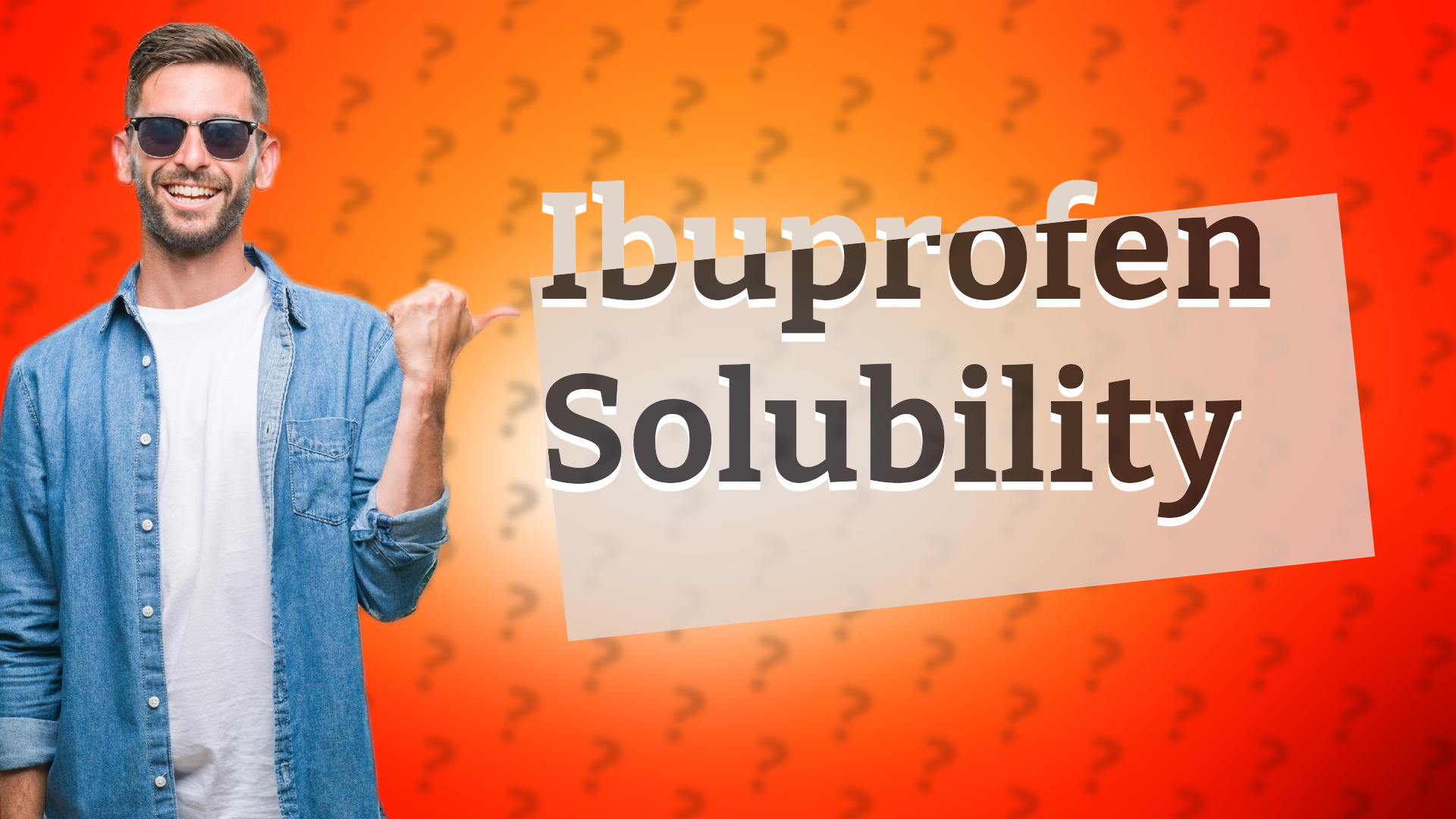 Ibuprofen Solubility
