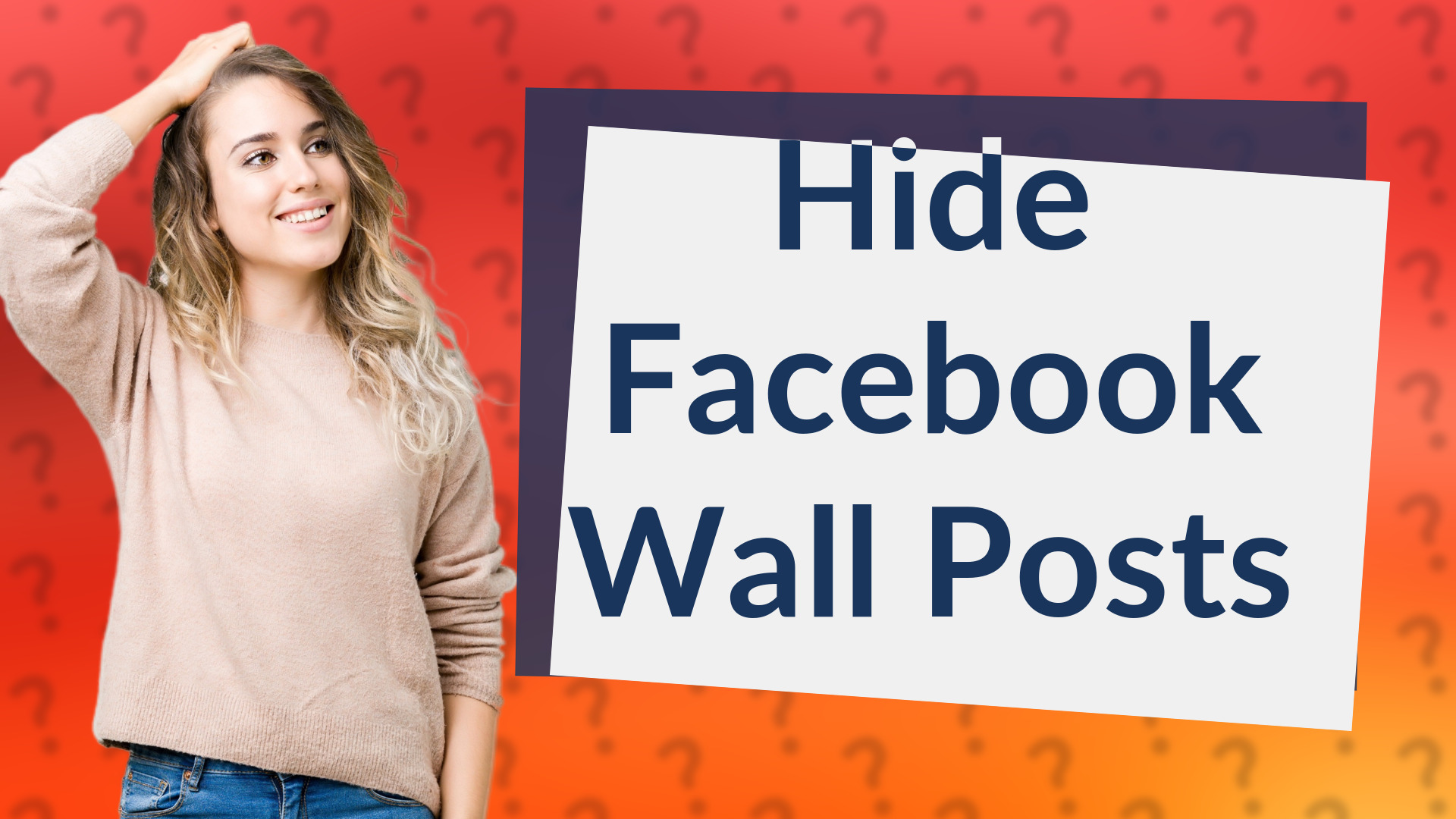 Hide Facebook Wall Posts