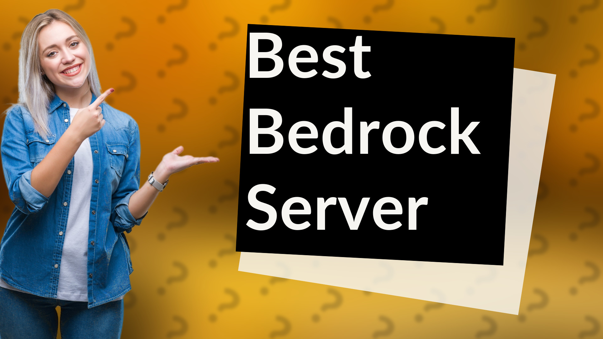 Best Bedrock Server