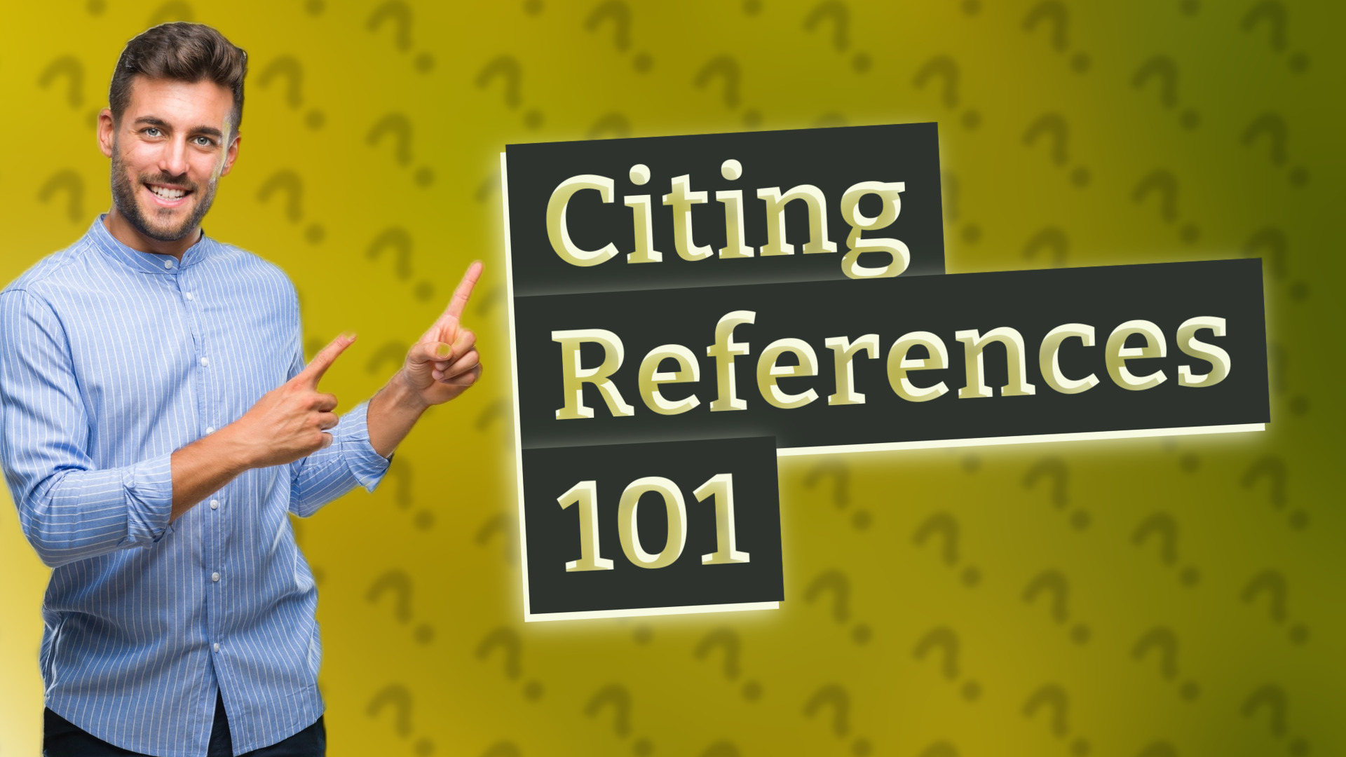 Citing References 101