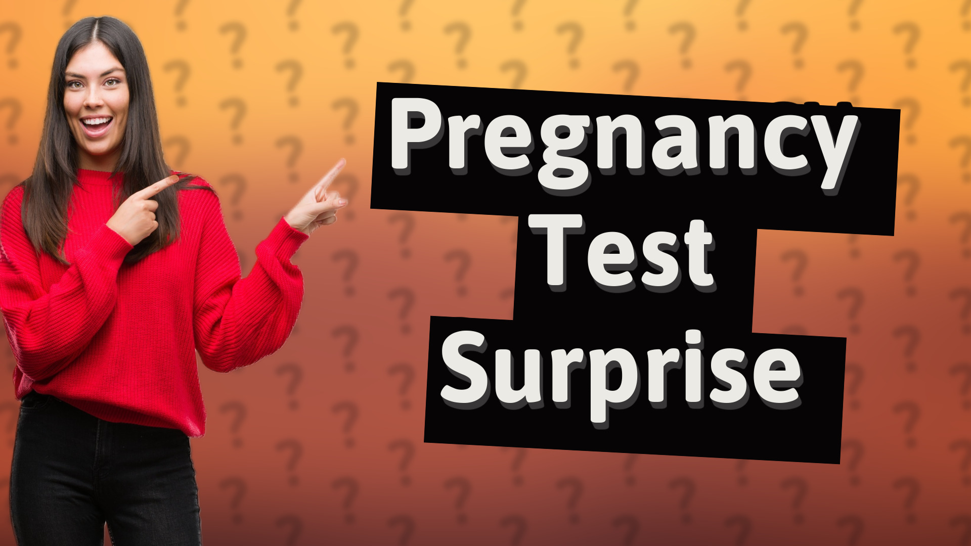 Pregnancy Test Surprise