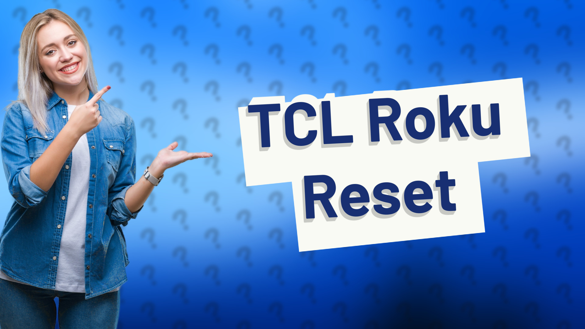 TCL Roku Reset
