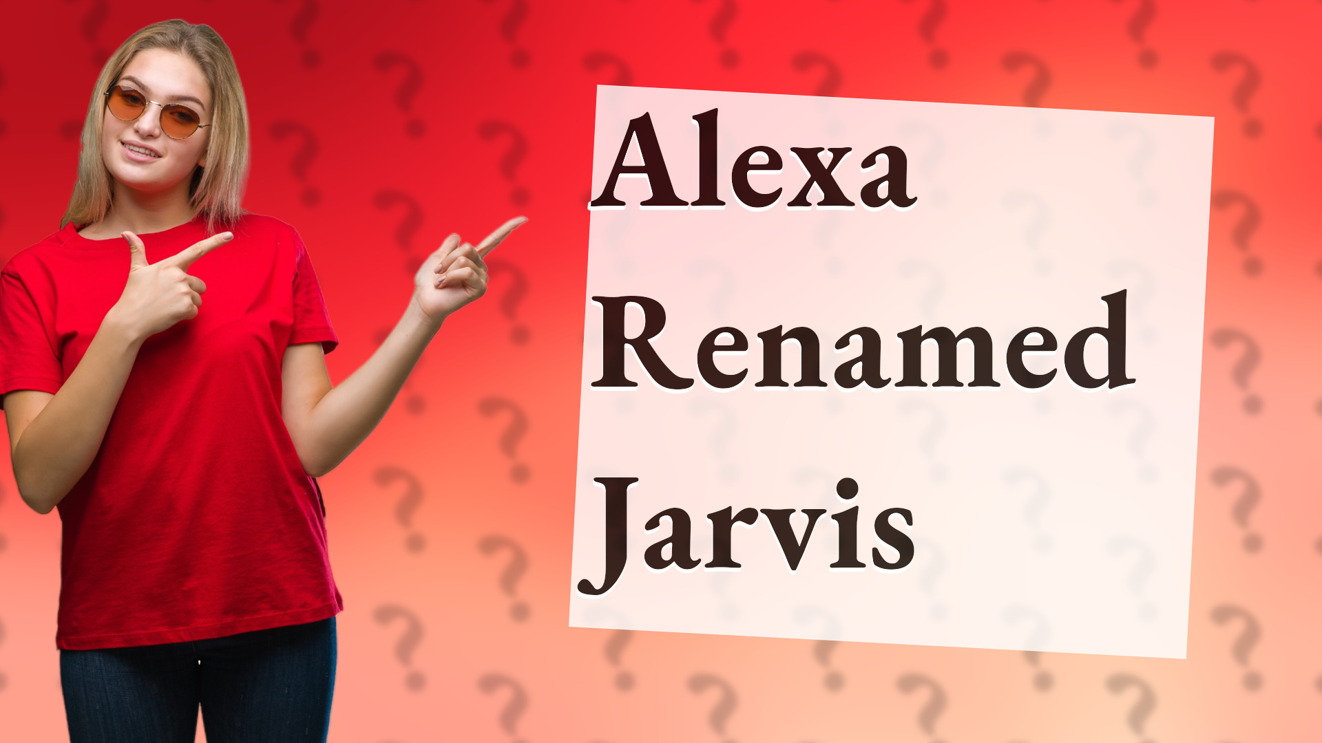 Alexa Renamed Jarvis
