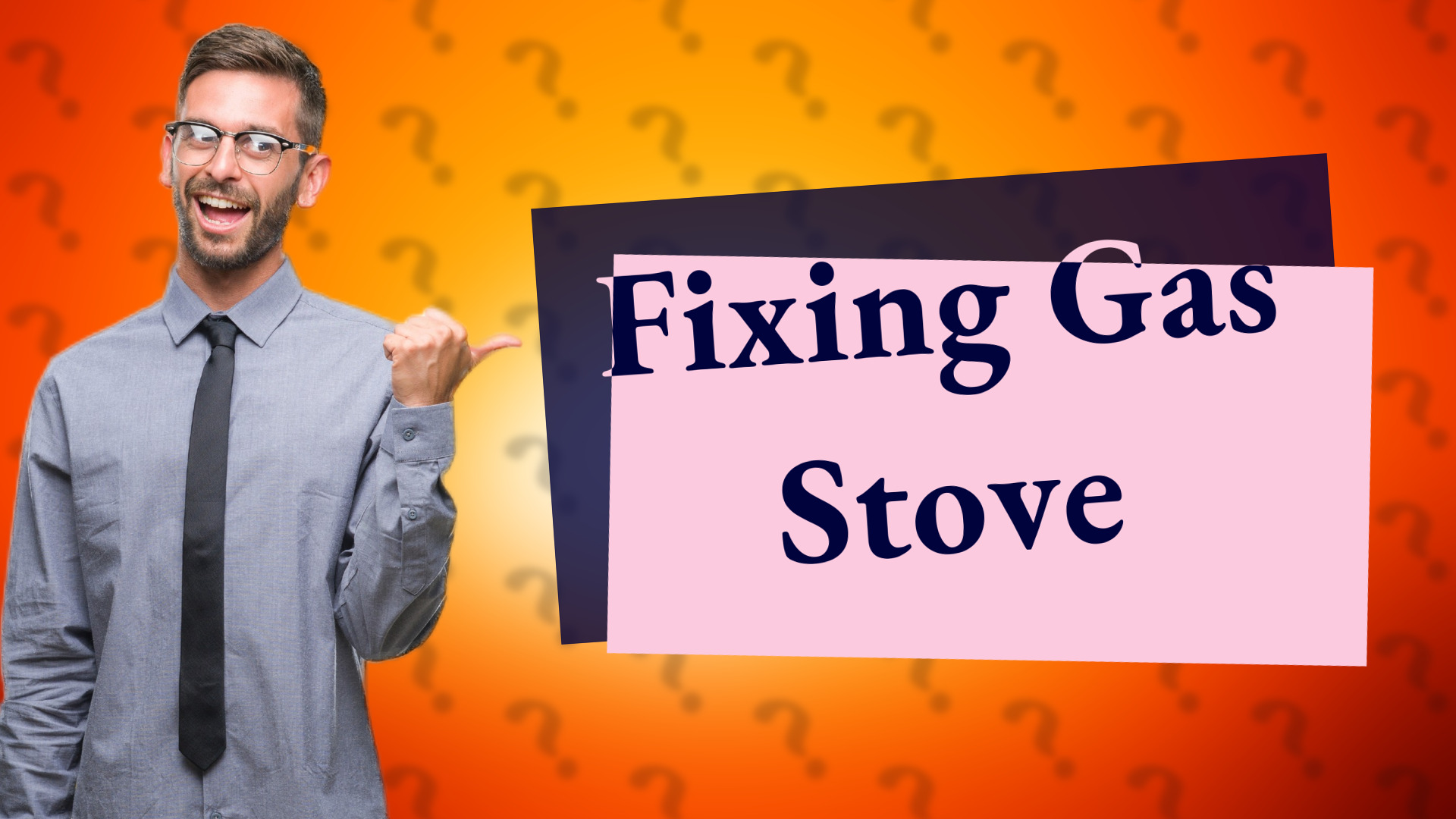 Fixing Gas Stove