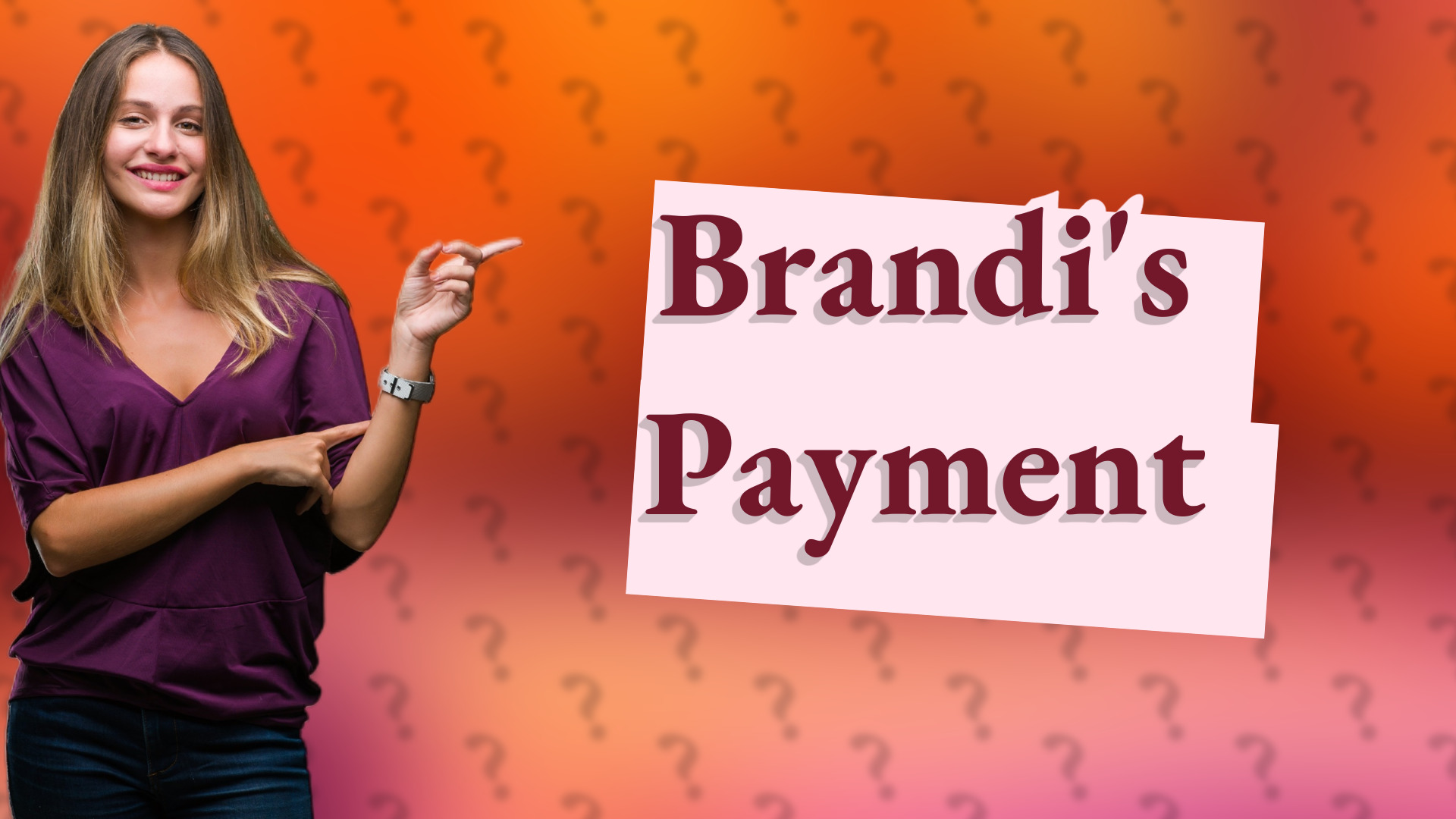 Brandi's Payment