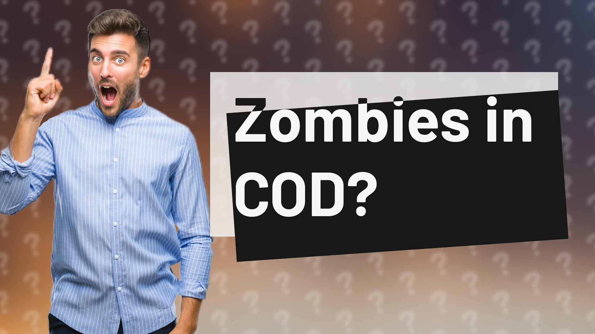 Zombies in COD?