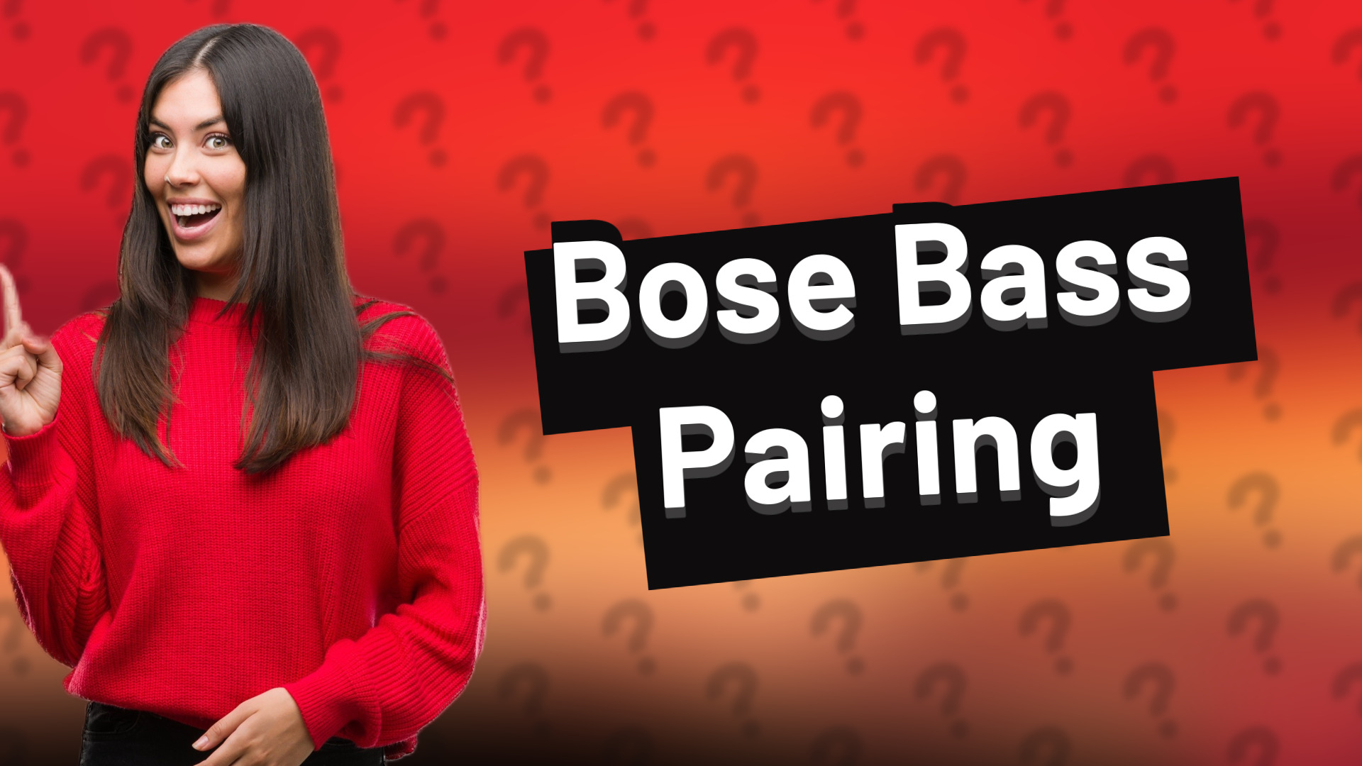 Bose Bass Pairing