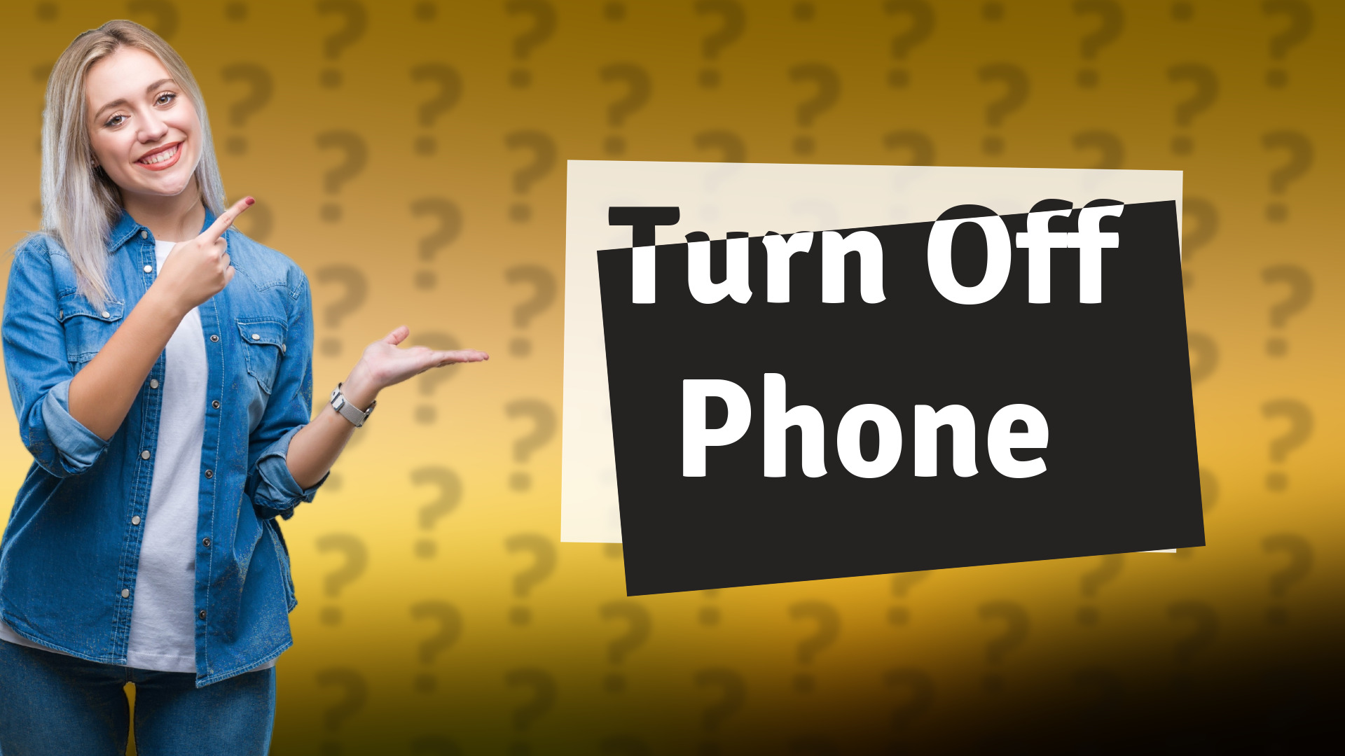 Turn Off Phone