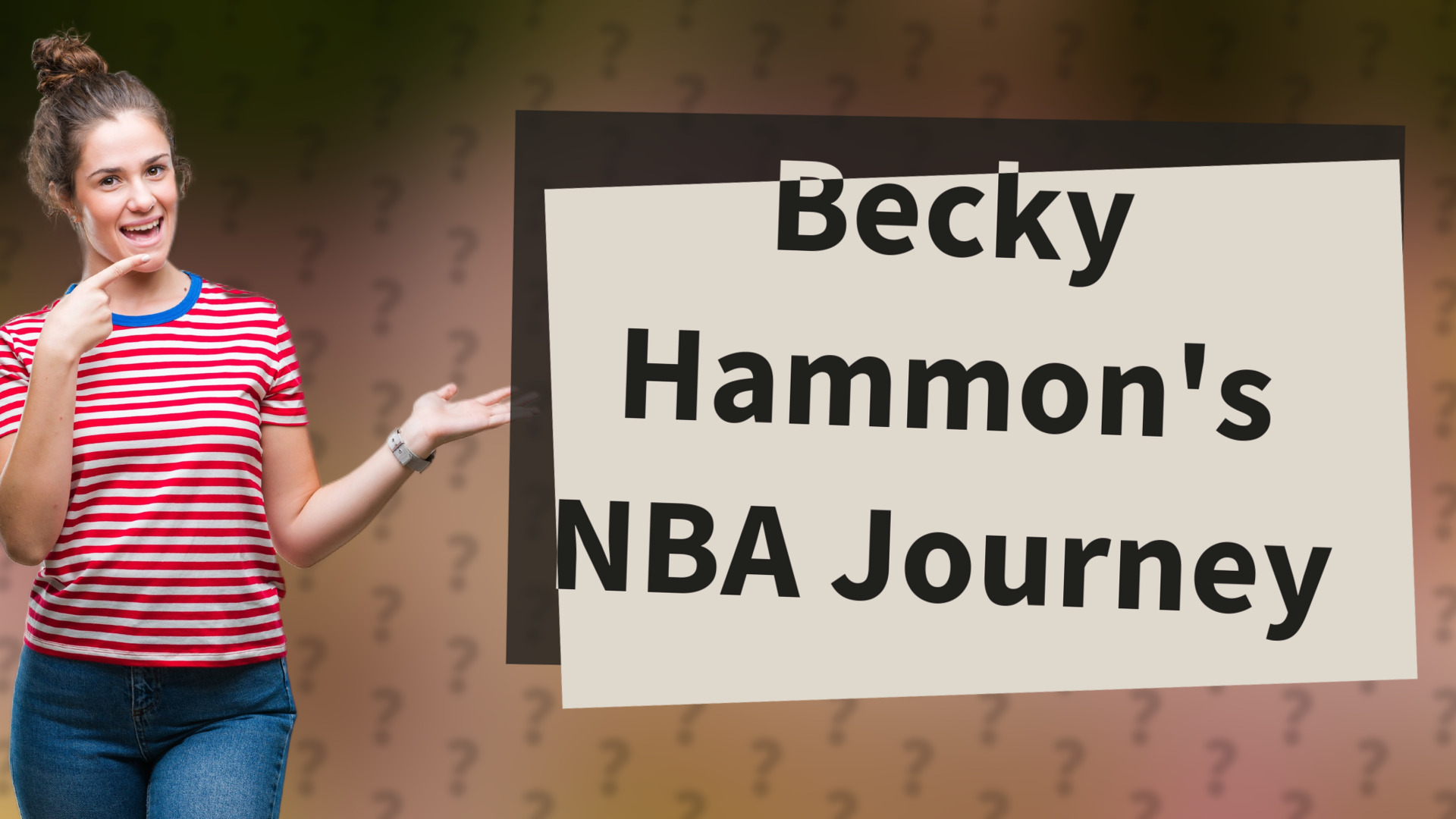 Becky Hammon's NBA Journey