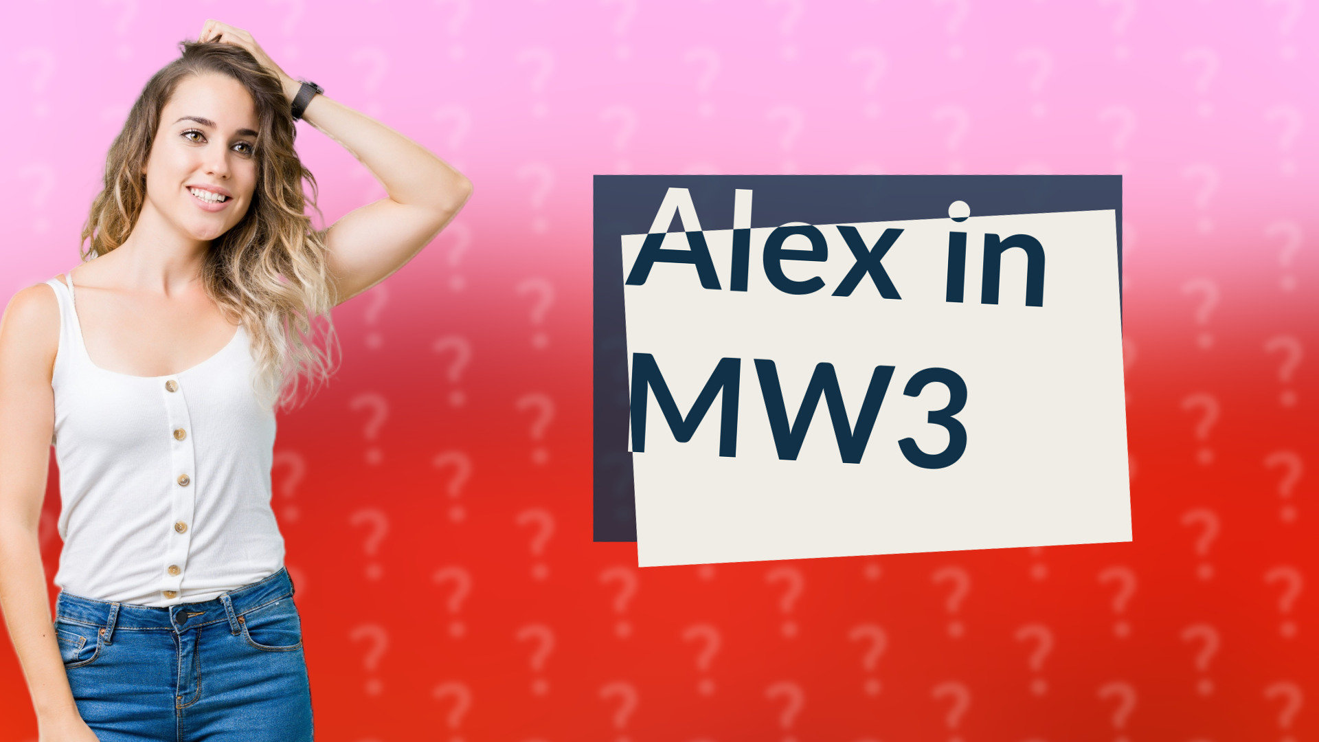 Alex in MW3