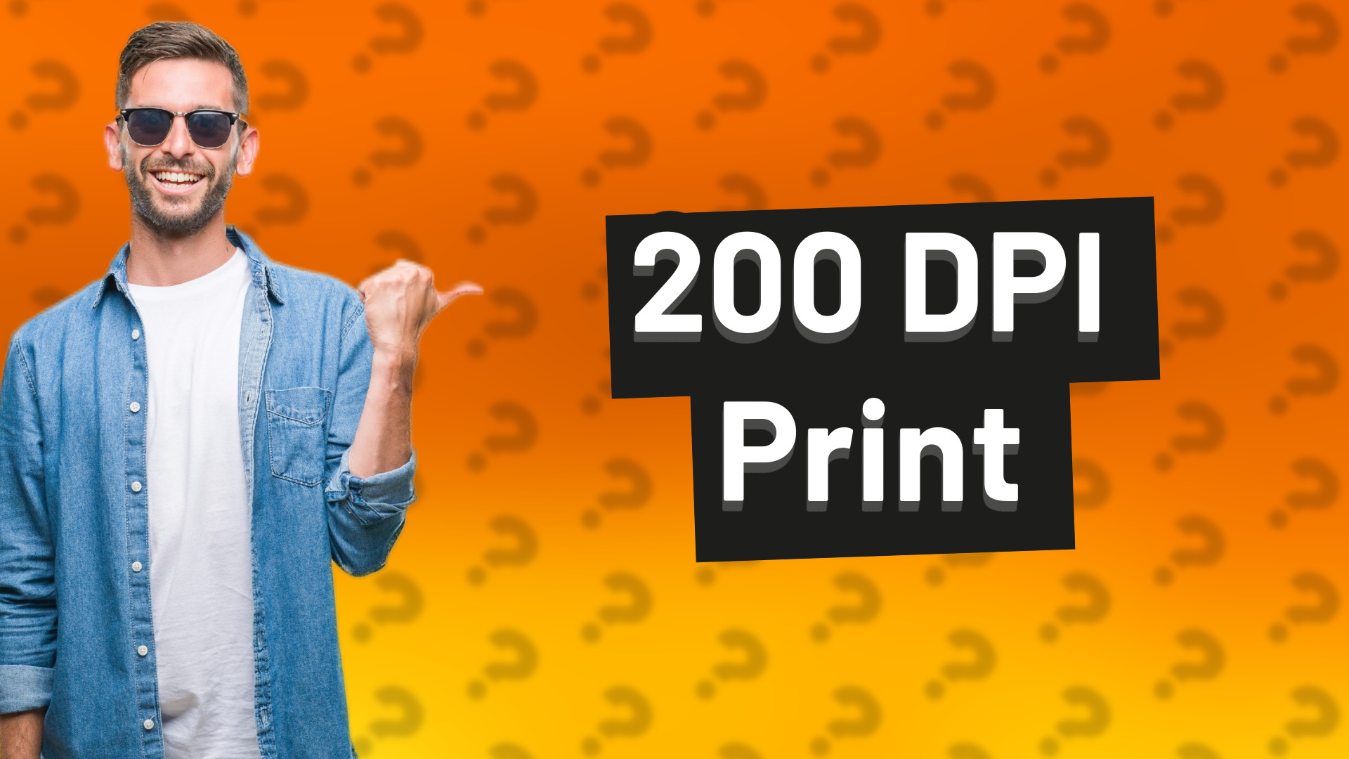 200 DPI Print