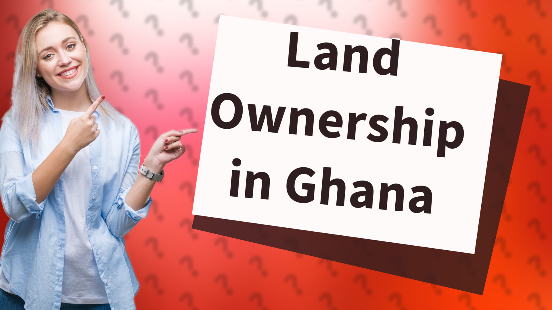 Land Ownership in Ghana
