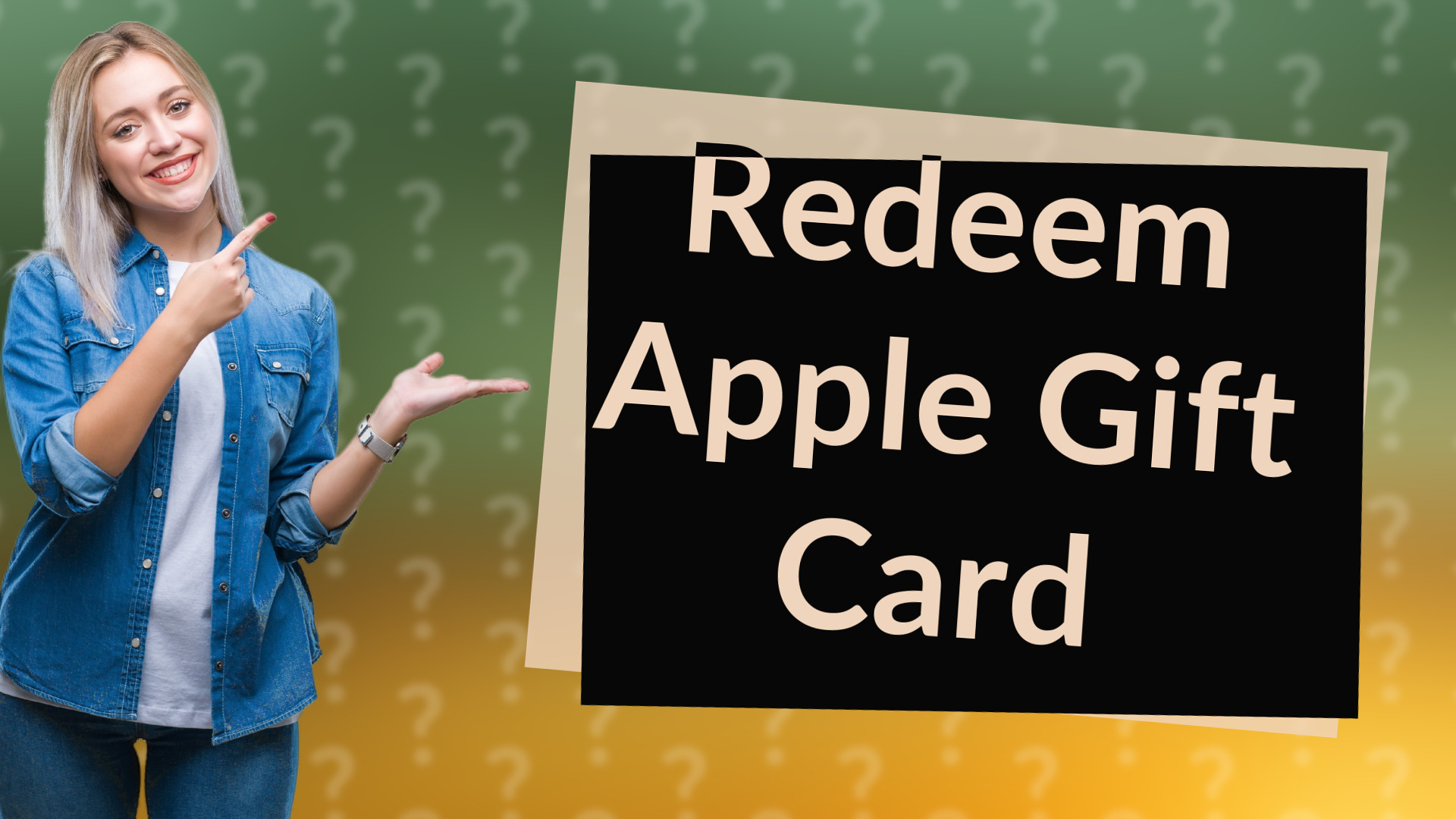 Redeem Apple Gift Card