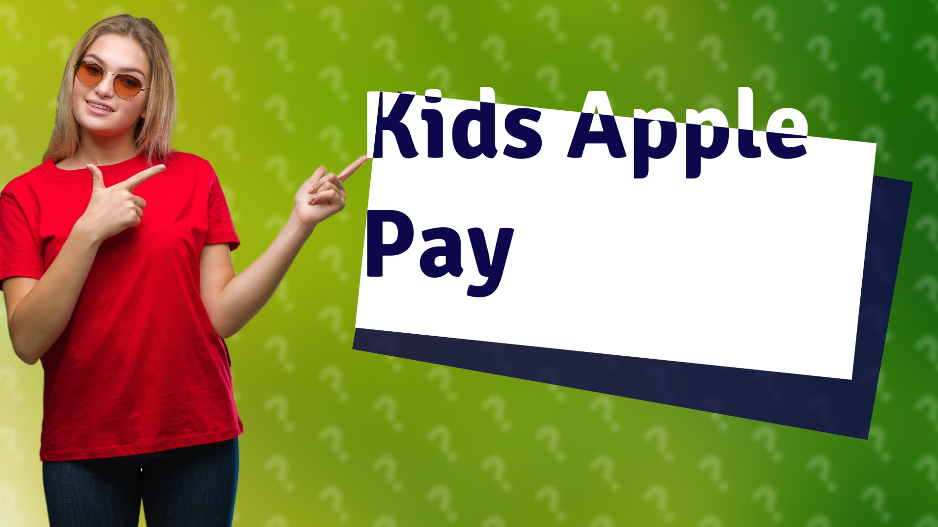 Kids Apple Pay