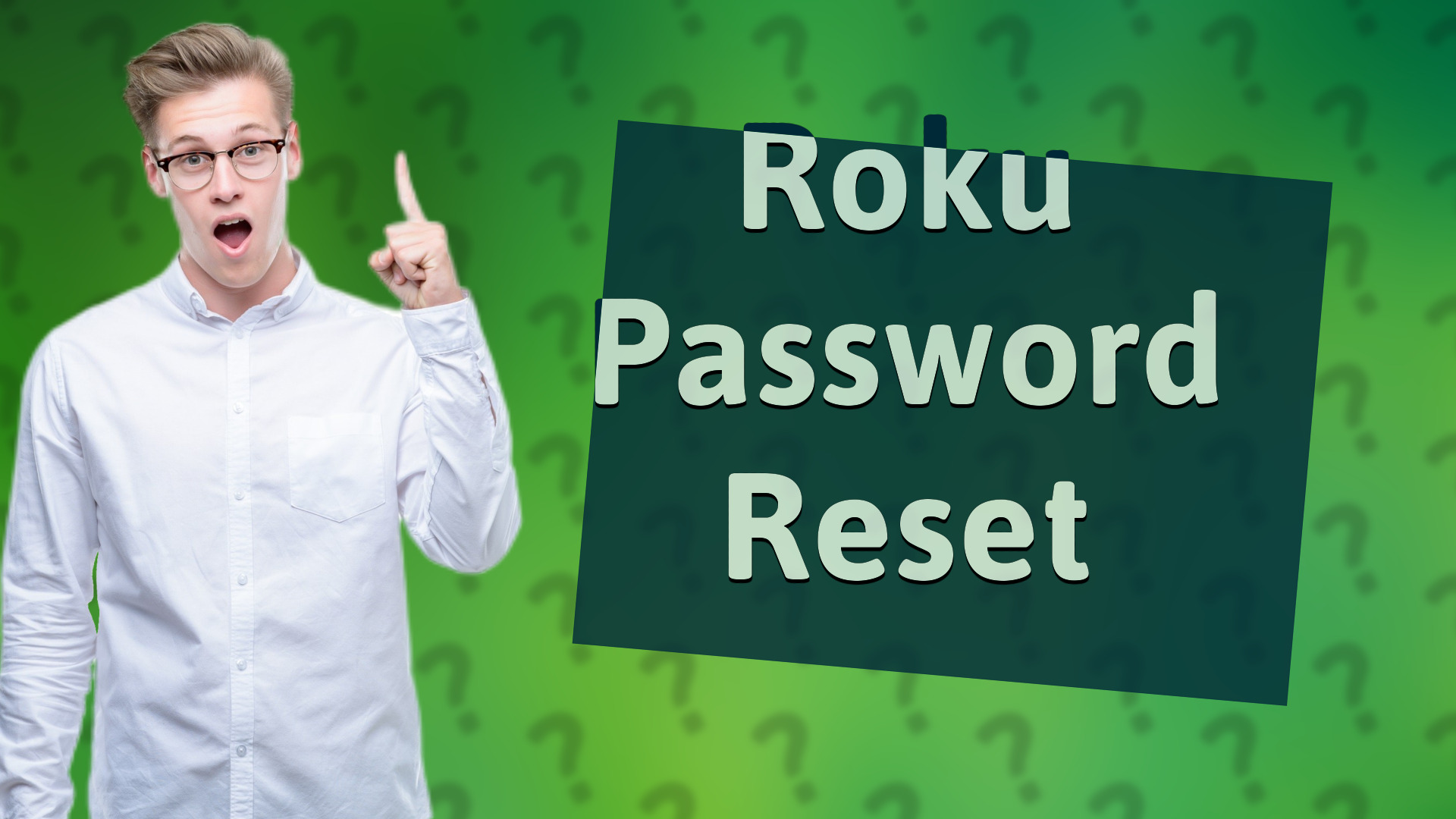 Roku Password Reset