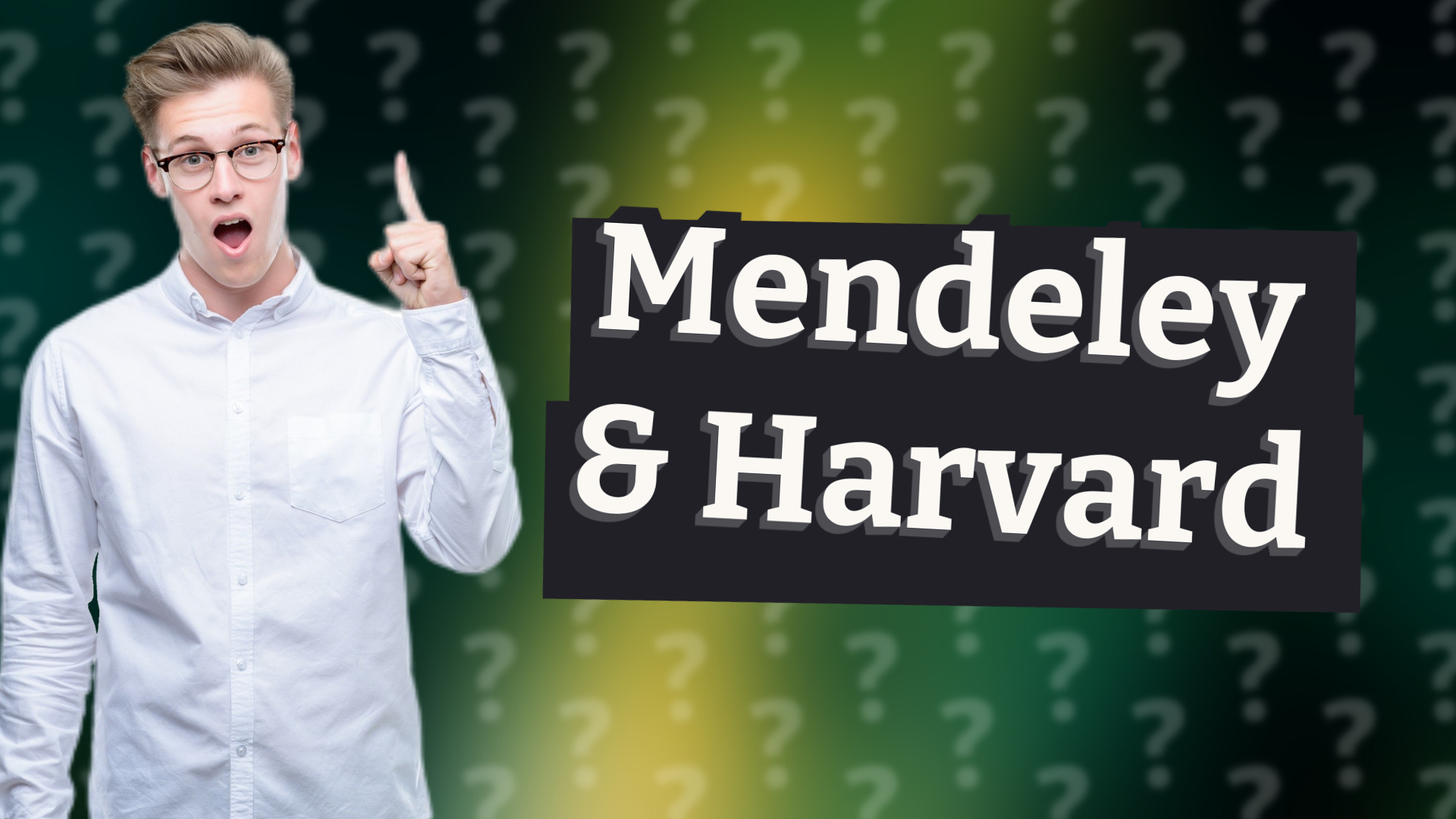 Mendeley & Harvard