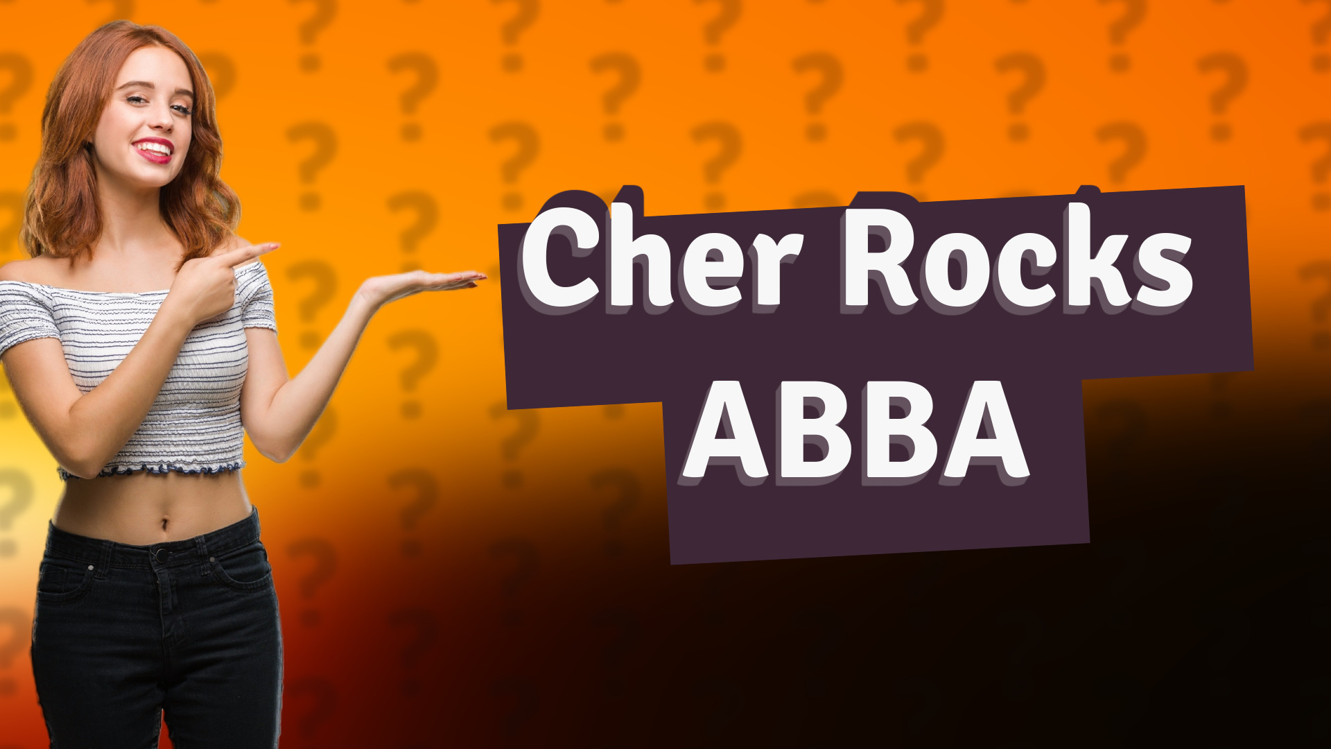 Cher Rocks ABBA