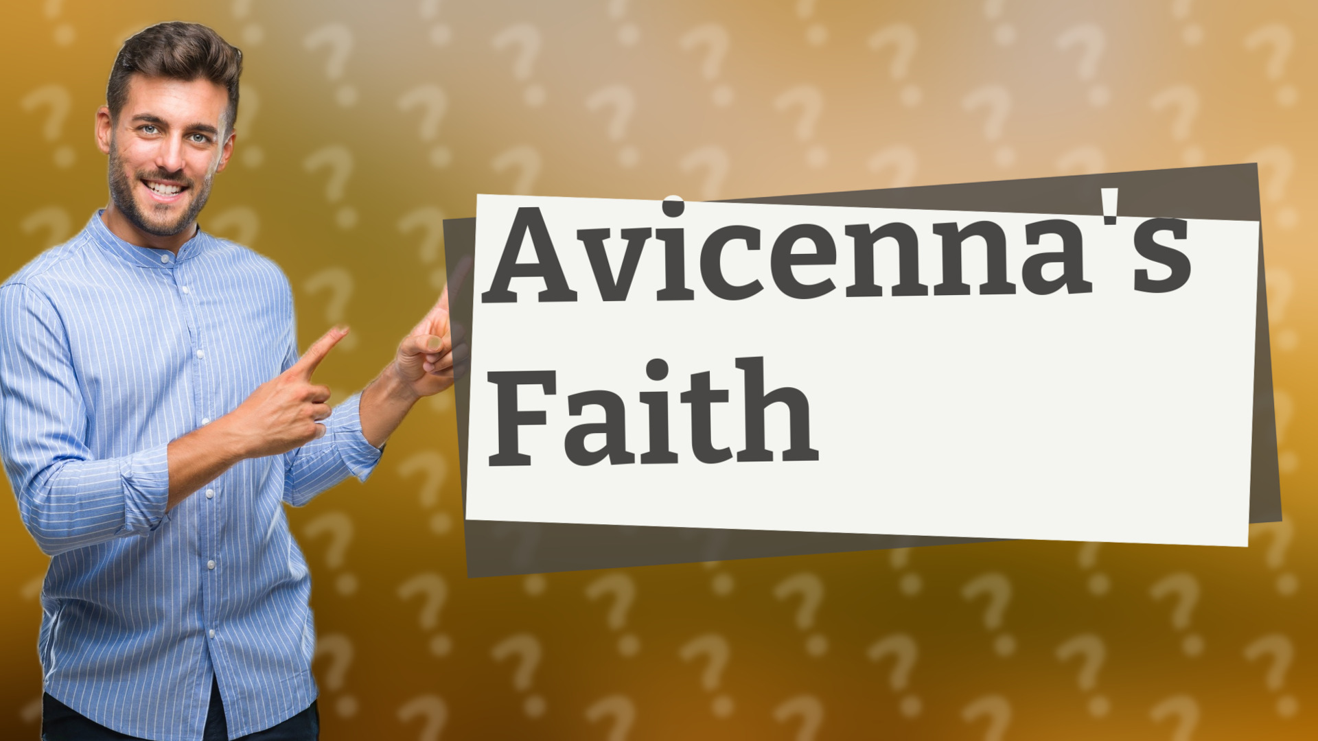Avicenna's Faith