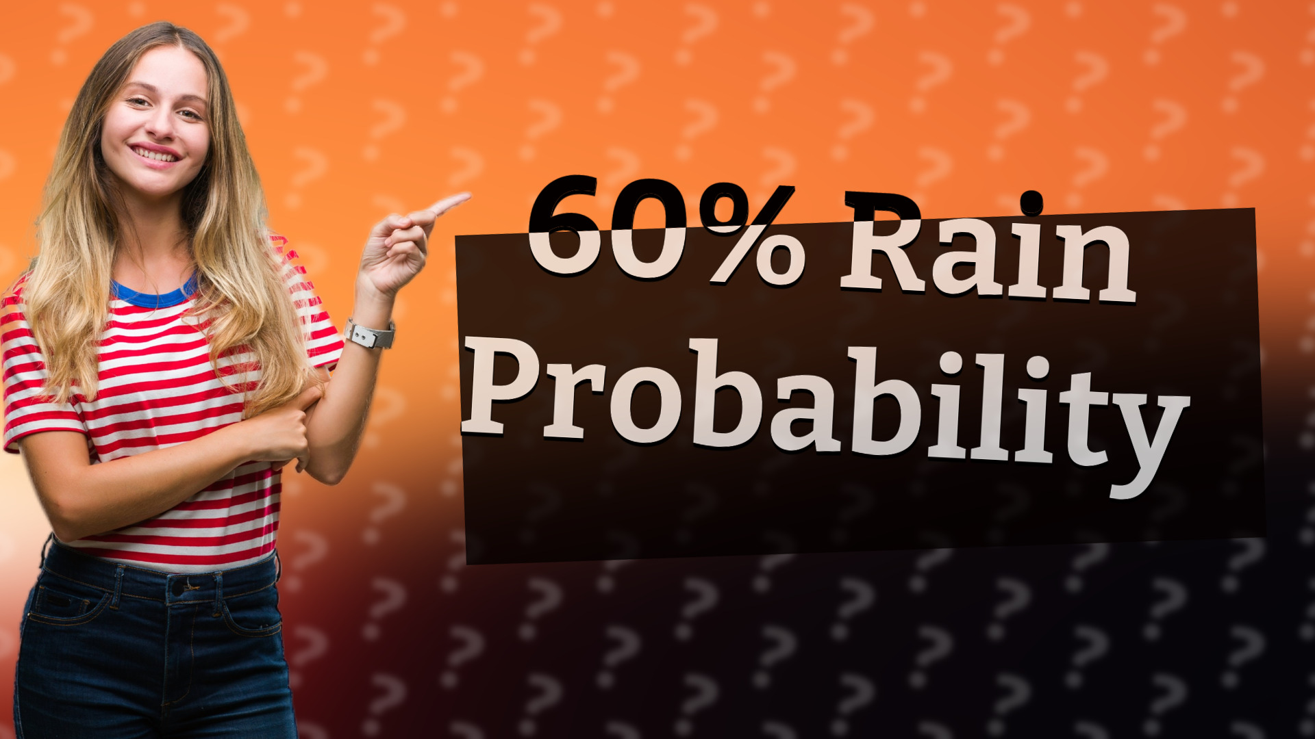 60% Rain Probability