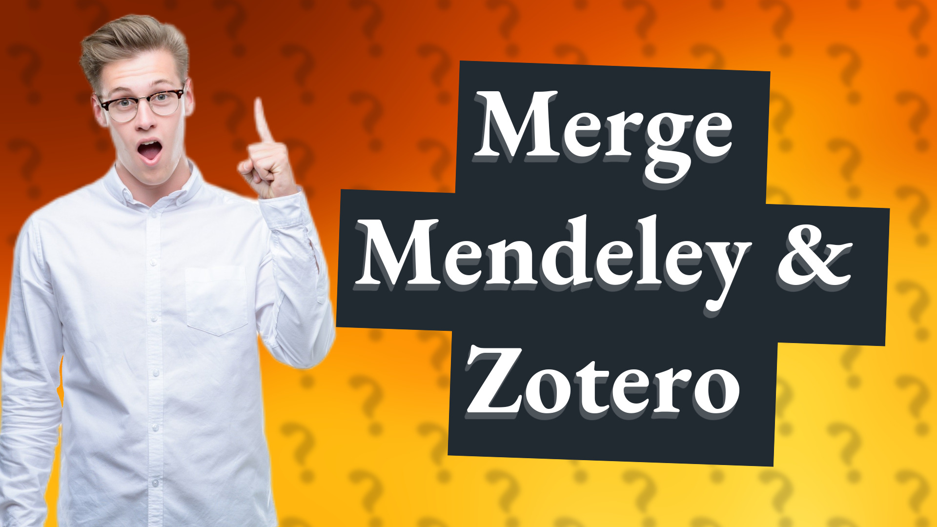 Merge Mendeley & Zotero
