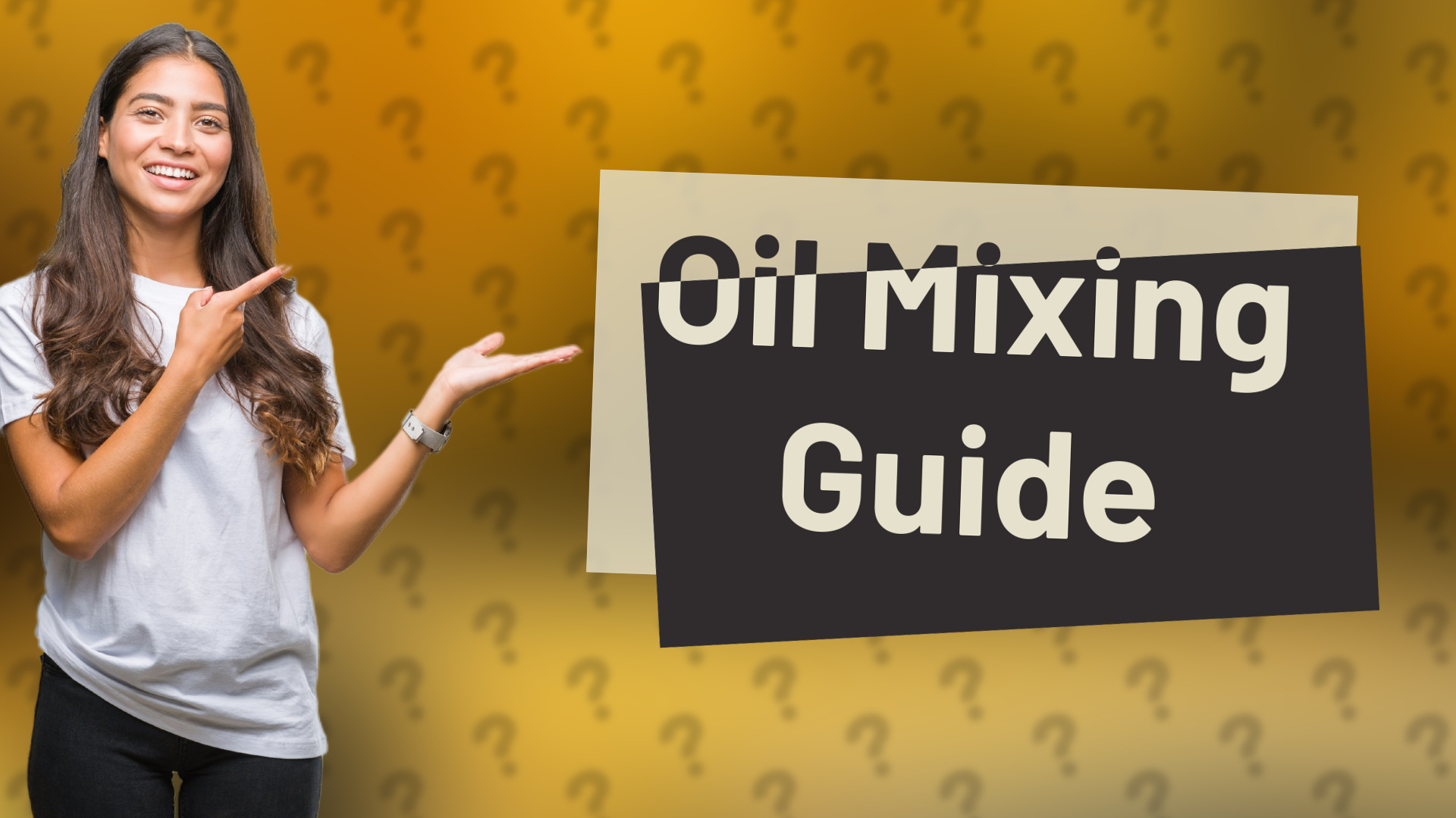 Oil Mixing Guide